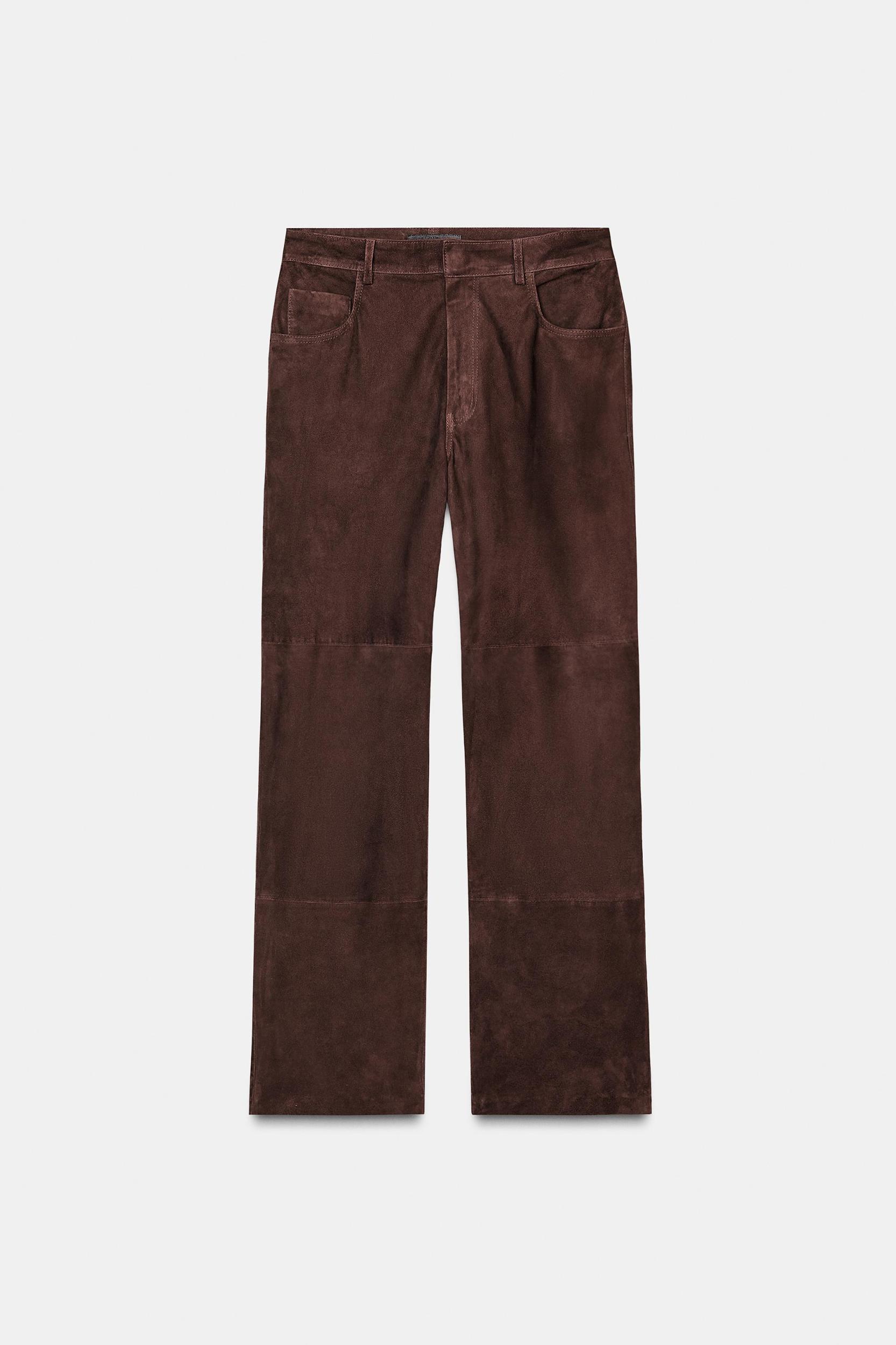 ZW COLLECTION LIMITED EDITION 100% SUEDE PANTS Product Image