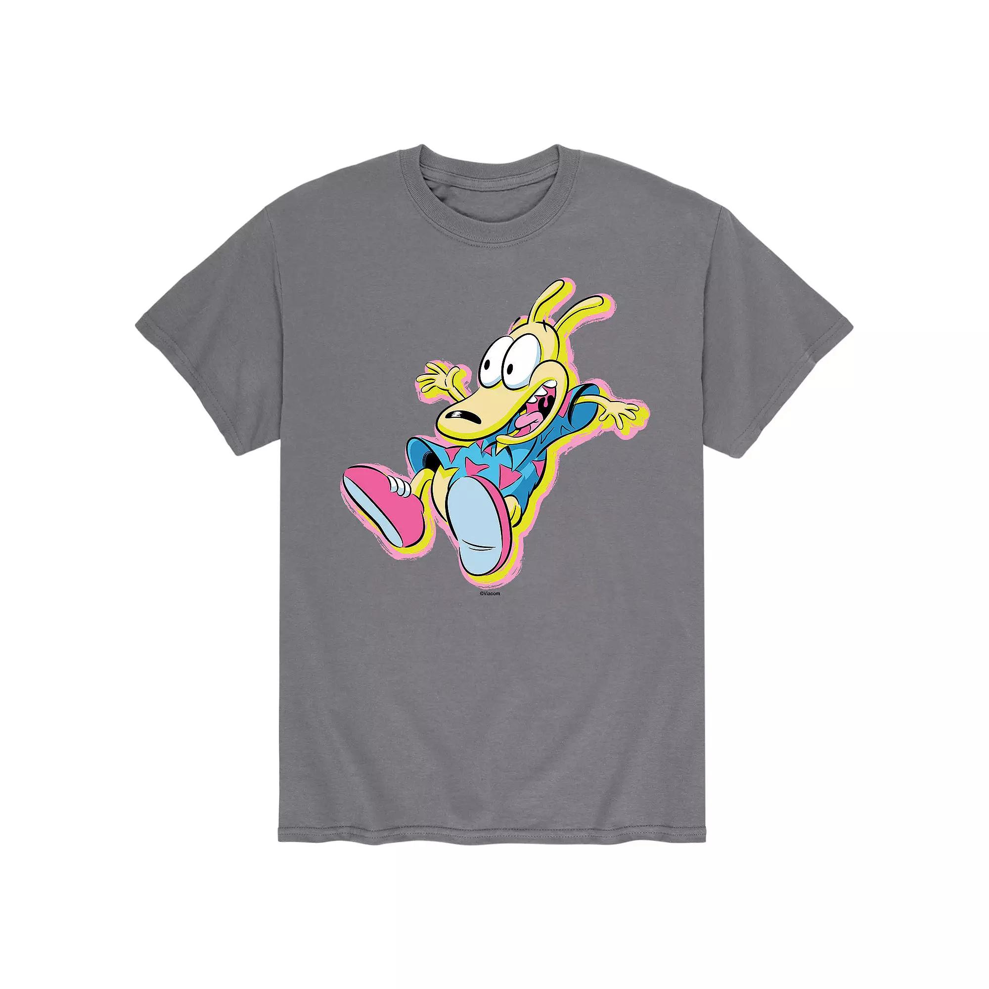 Men's Rocko's Modern Life Jumping Rocko Tee,  Product Image