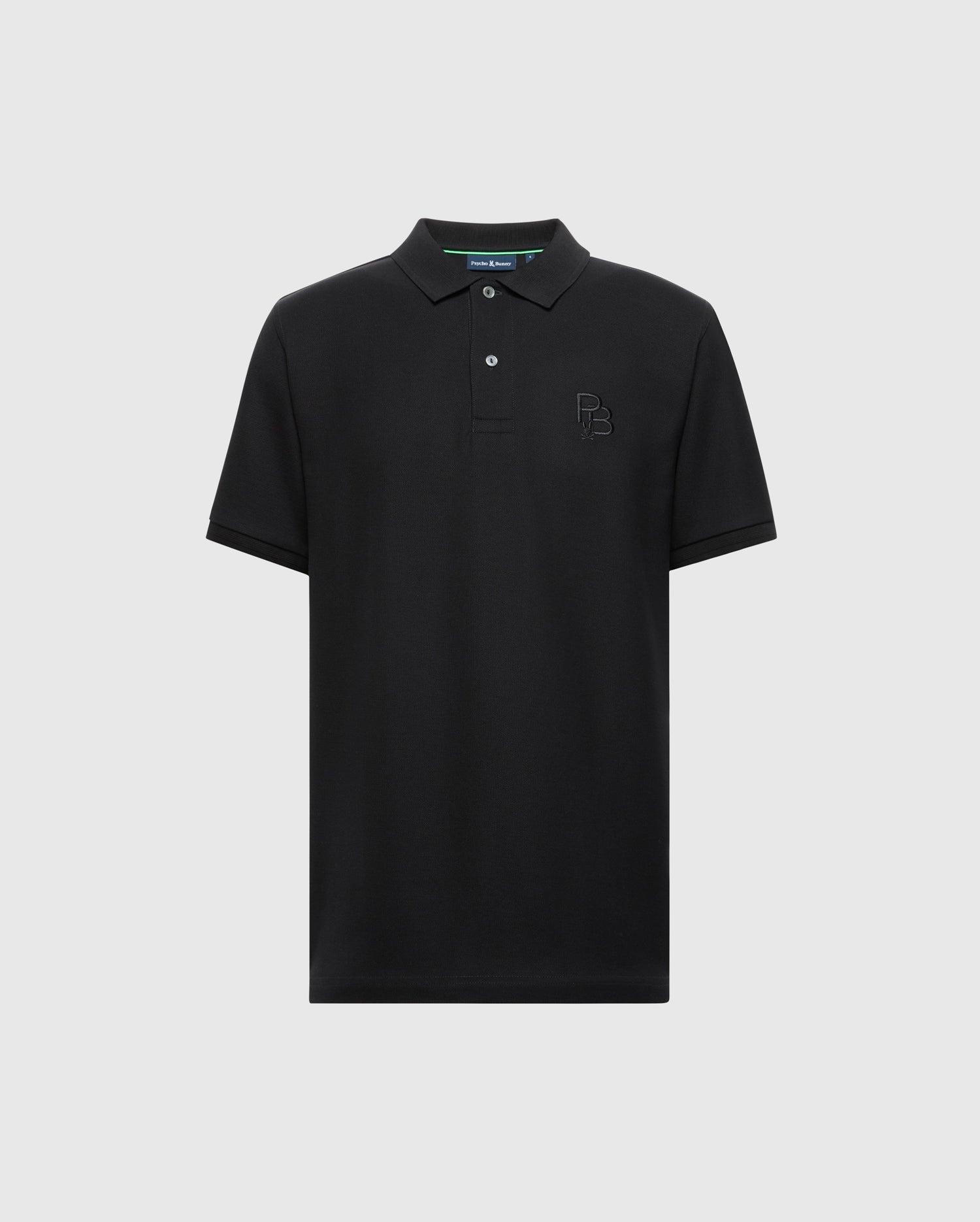 MENS NICHOLSON RIB COLLAR PIQUE POLO - B6K401F200 Male Product Image