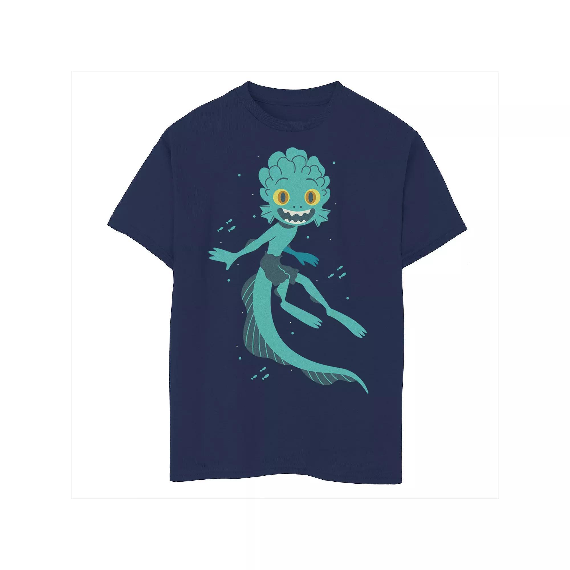 Boys 8-20 Cat Catching Presents Christmas Graphic Tee, Boy's,  Product Image