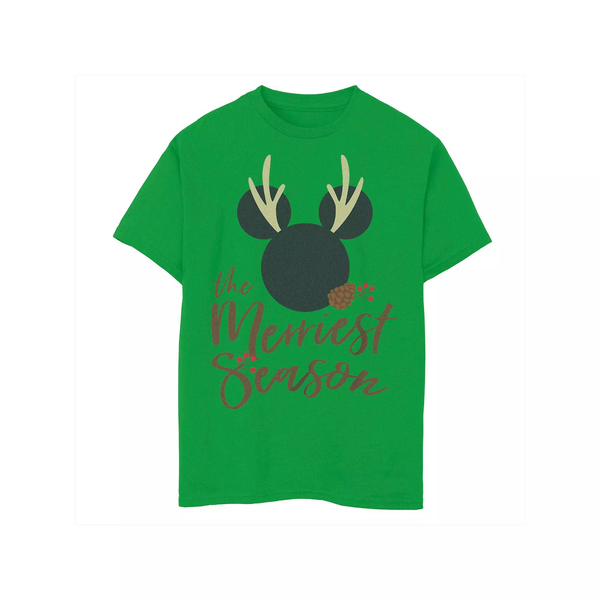 Disney's Mickey Mouse Boys 8-20 The Merriest Season Graphic Tee, Boy's,  Product Image