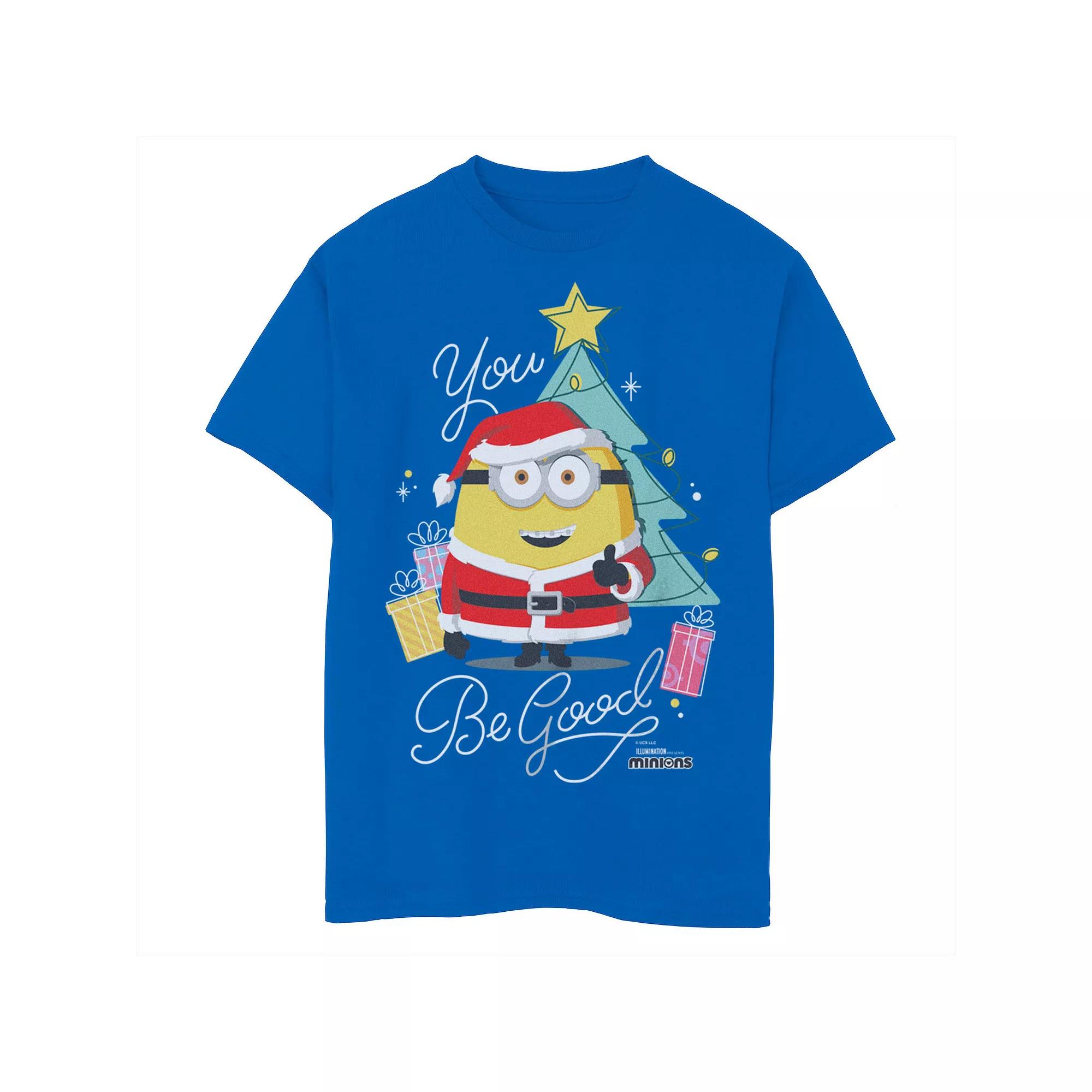 Boys 6-20 Despicable Me Christmas You Be Good Graphic Tee, Boy's,  Product Image