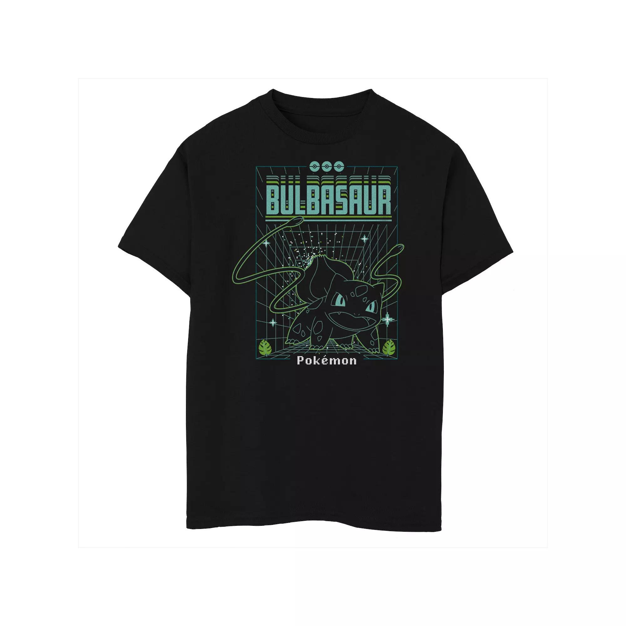 Boys 6-20 Pokemon Bulbasaur Grid Graphic Tee, Boy's,  Product Image