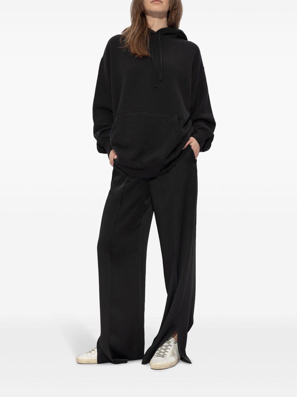 Super-star distressed leather sneakers Product Image