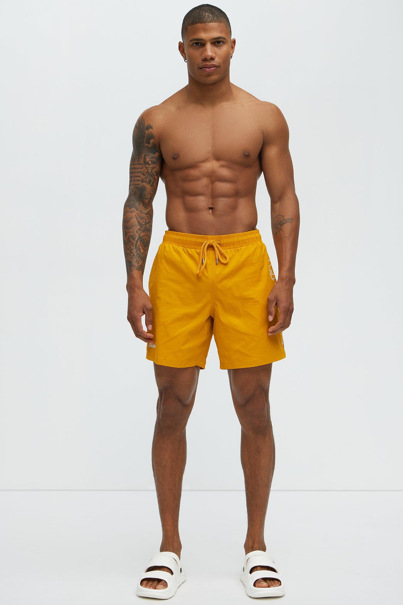 Creative Motion Swim Classic Trunk - Mustard Male Product Image