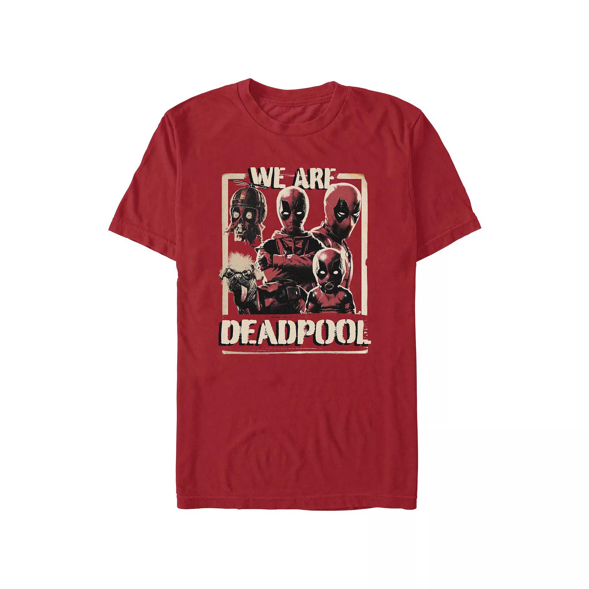 Men's Marvel Deadpool And Wolverine We Are Deadpool Graphic Tee,  Product Image
