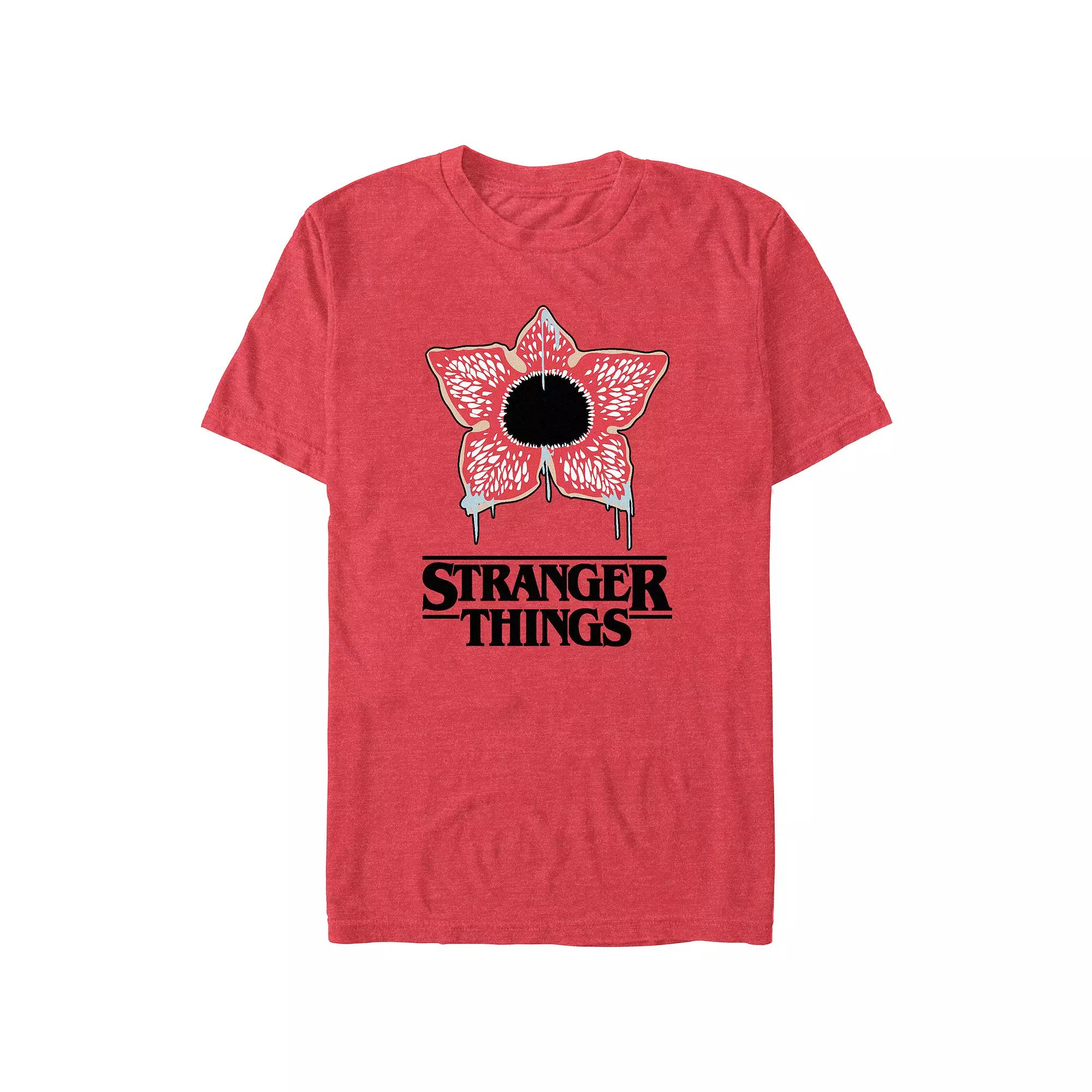 Big & Tall Stranger Things Demogorgon Drippy Mouth Graphic Tee, Men's,  Product Image