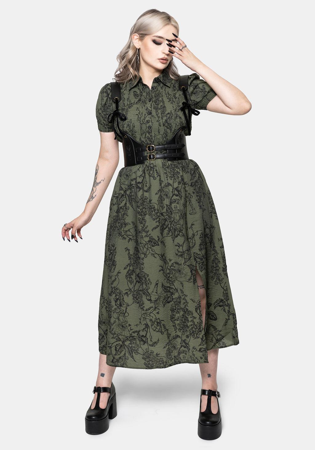 Orla Foxglove Mini Smock Dress Product Image