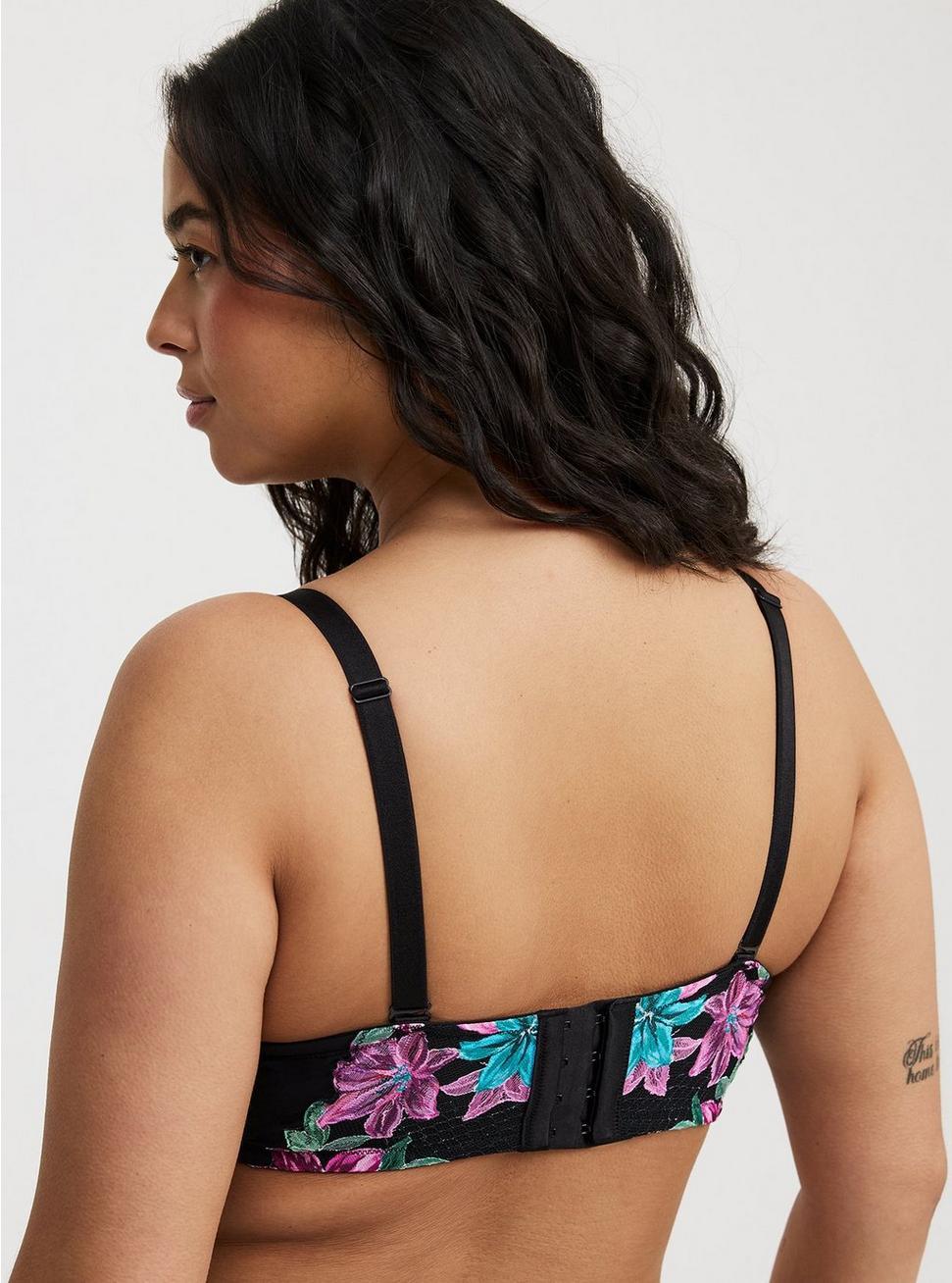 XO Plunge Push-Up Nova Lace Bra Product Image