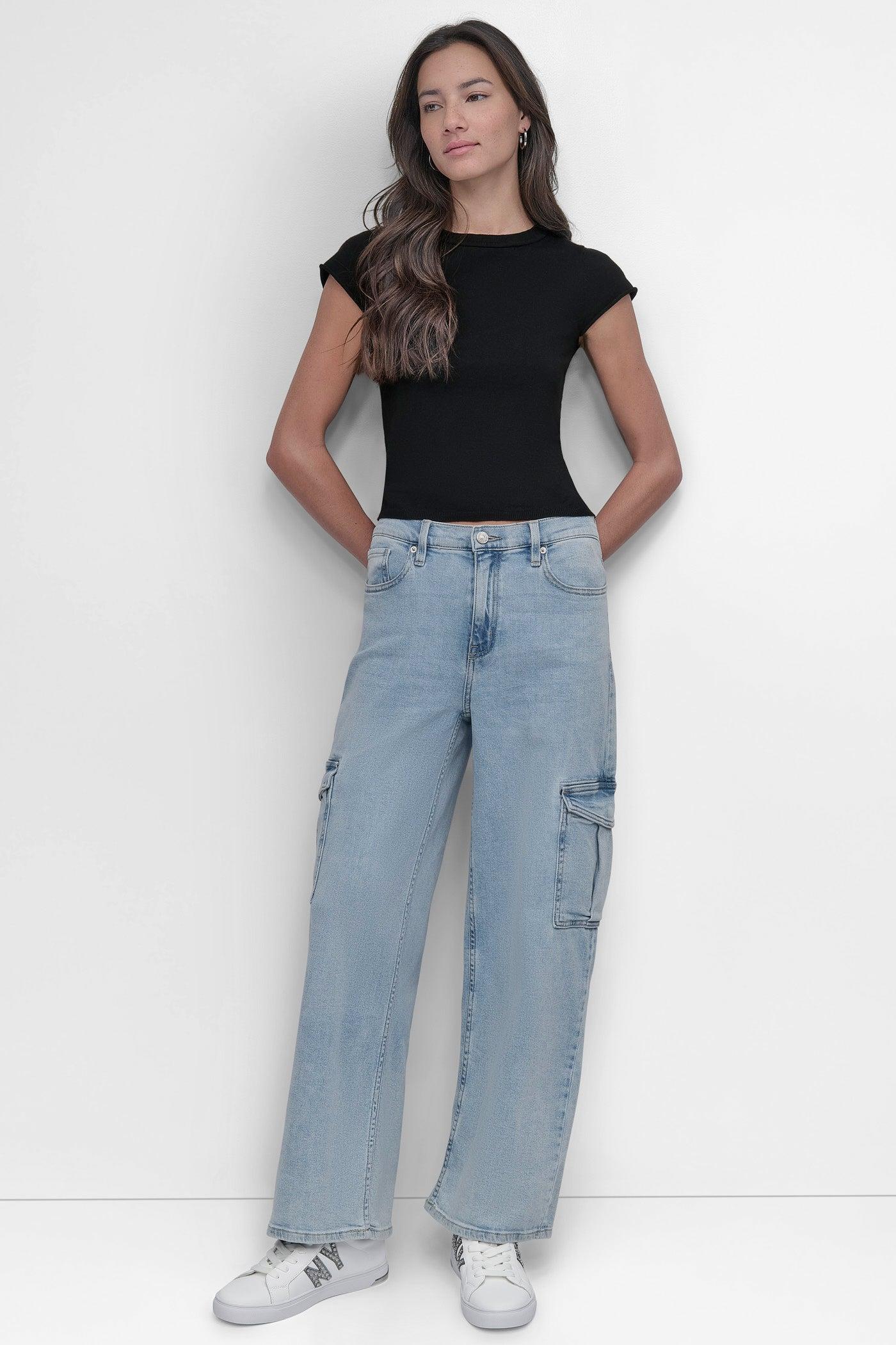 HIGH Rise Length WIDE LEG CARGO Product Image