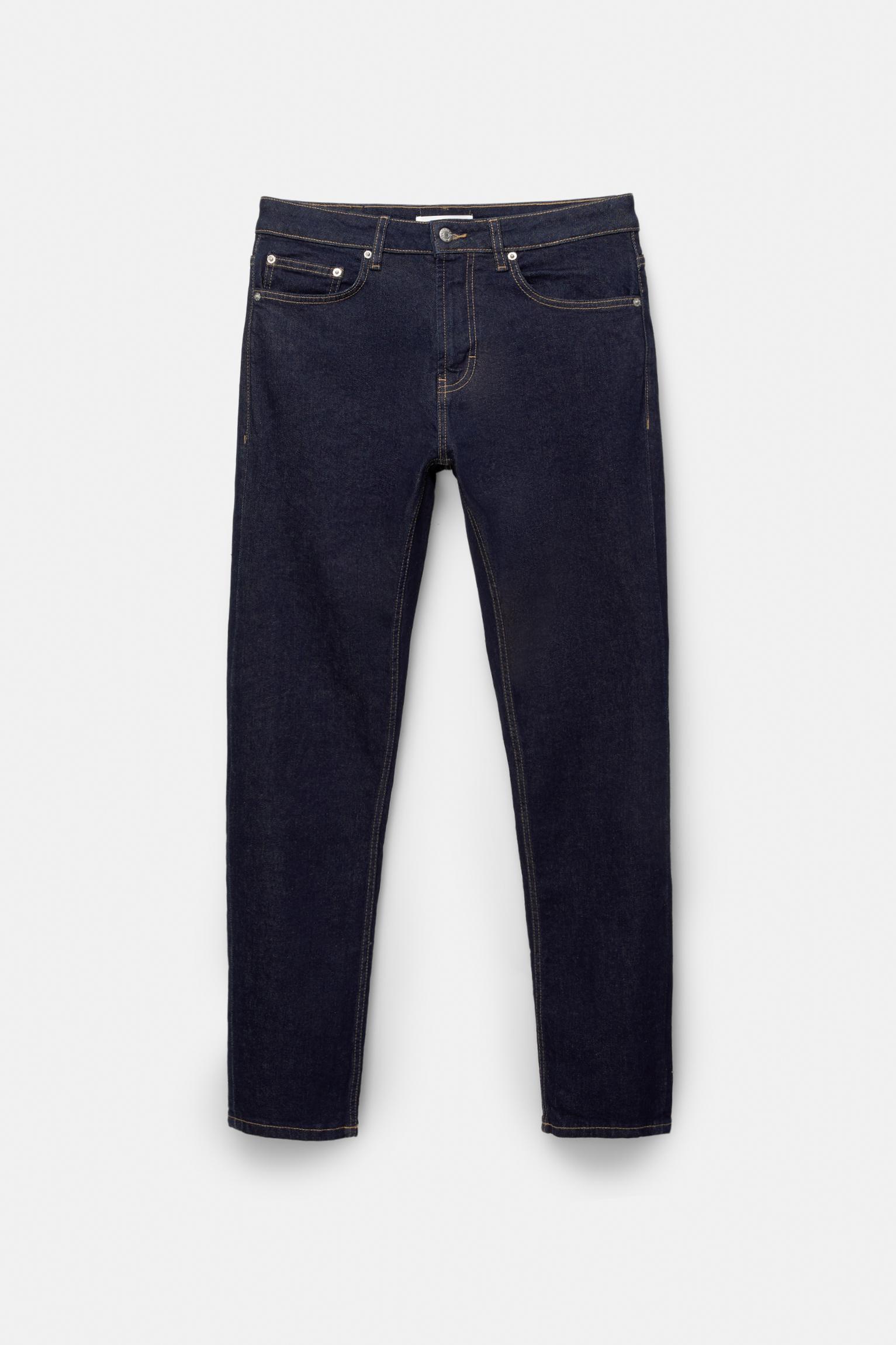 Slim fit jeans with seam details Product Image