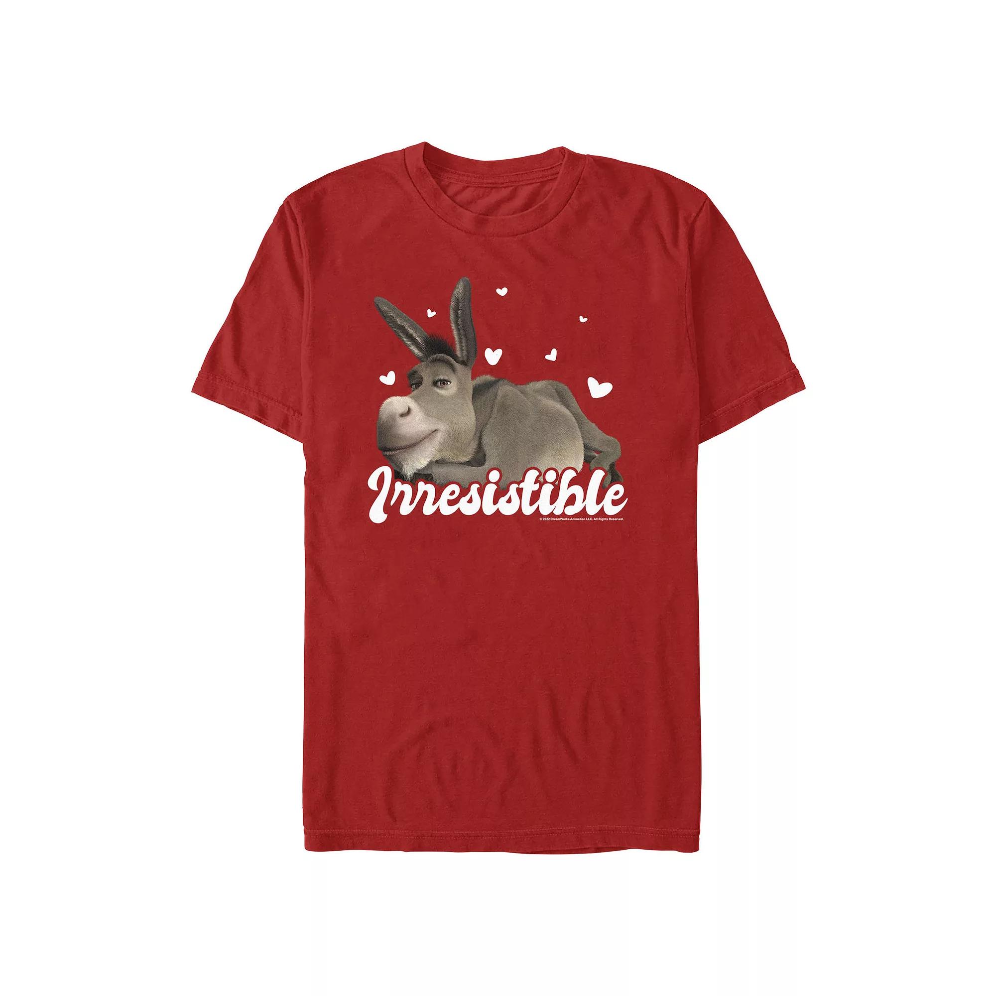 Men's Shrek Irresistible Donkey Graphic Tee,  Product Image