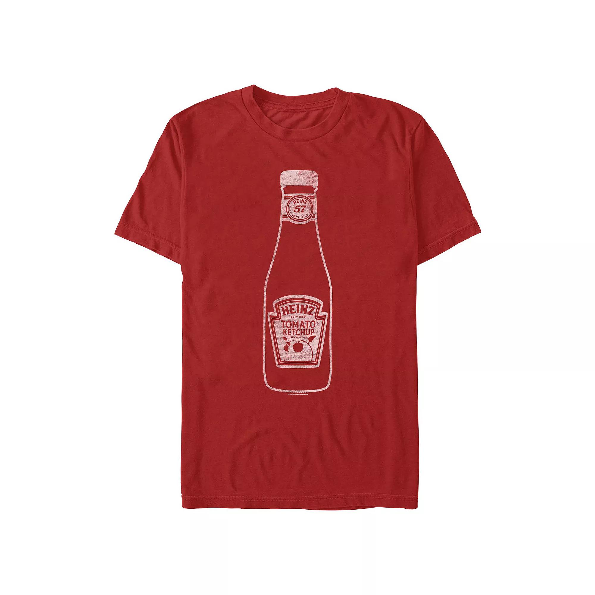 Men's Heinz Ketchup Bottle Graphic Tee,  Product Image