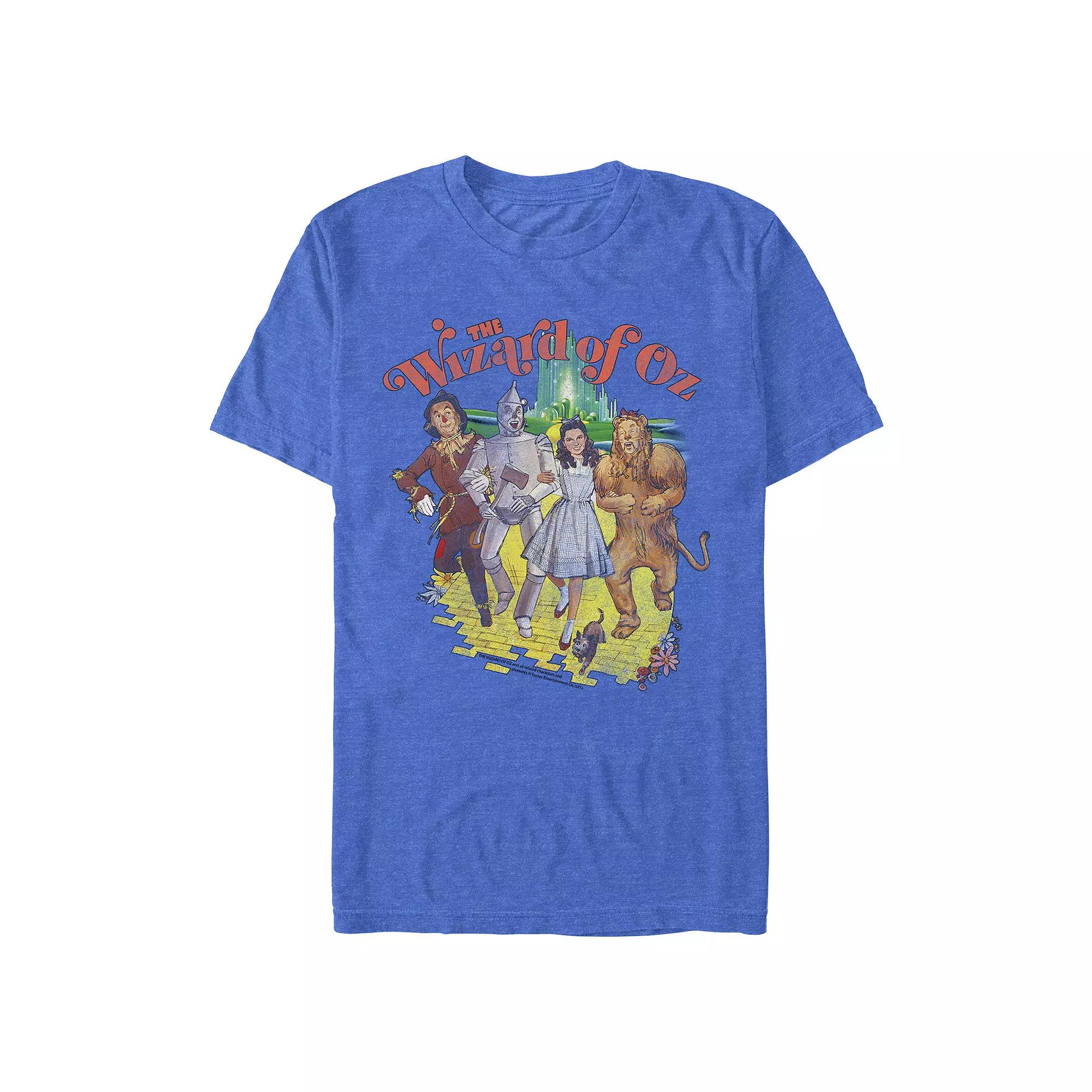 Men's The Wizard of OZ Vintage Poster Graphic Tee,  Product Image