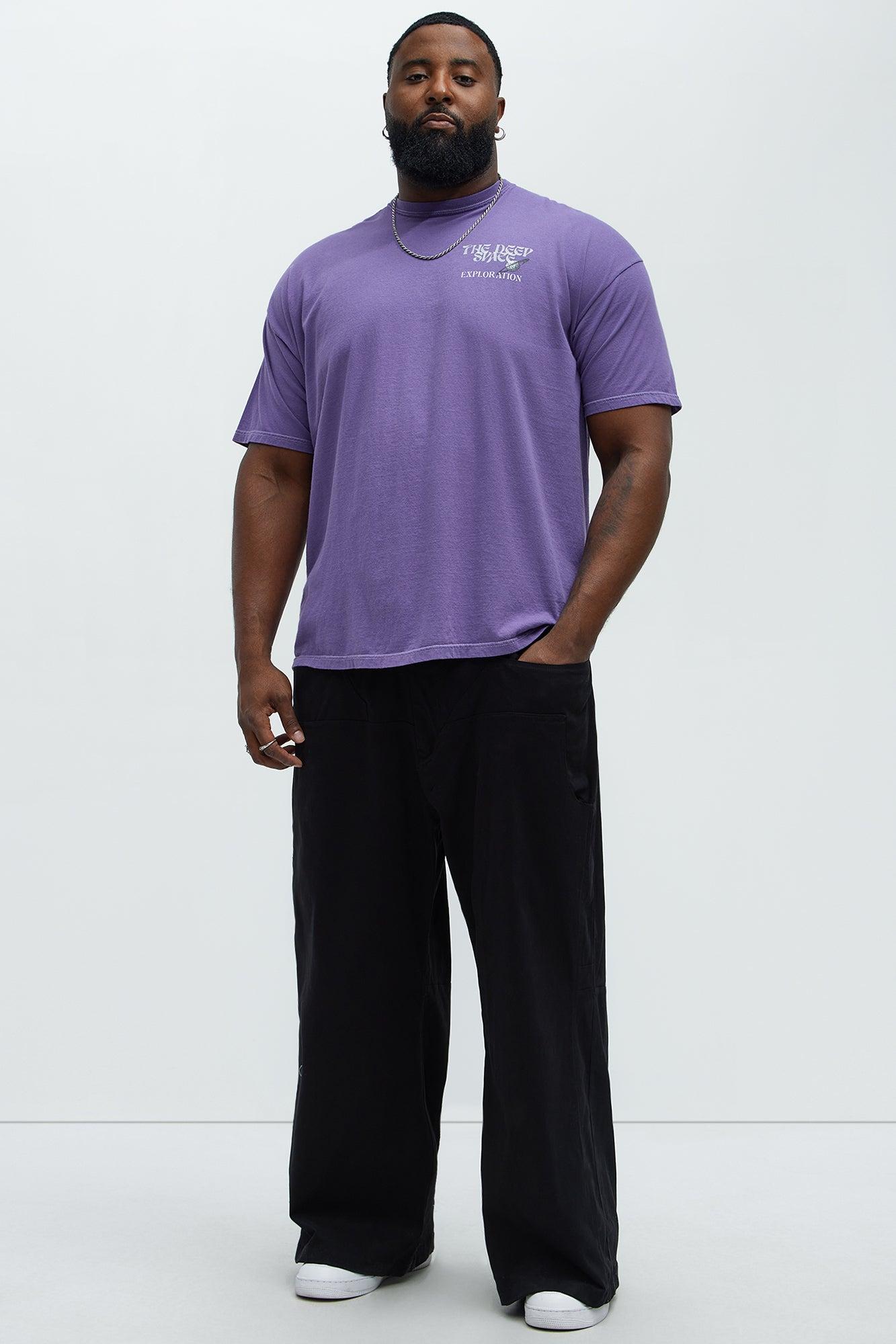 The Deep Space Exploration Short Sleeve Tee - Purple Product Image