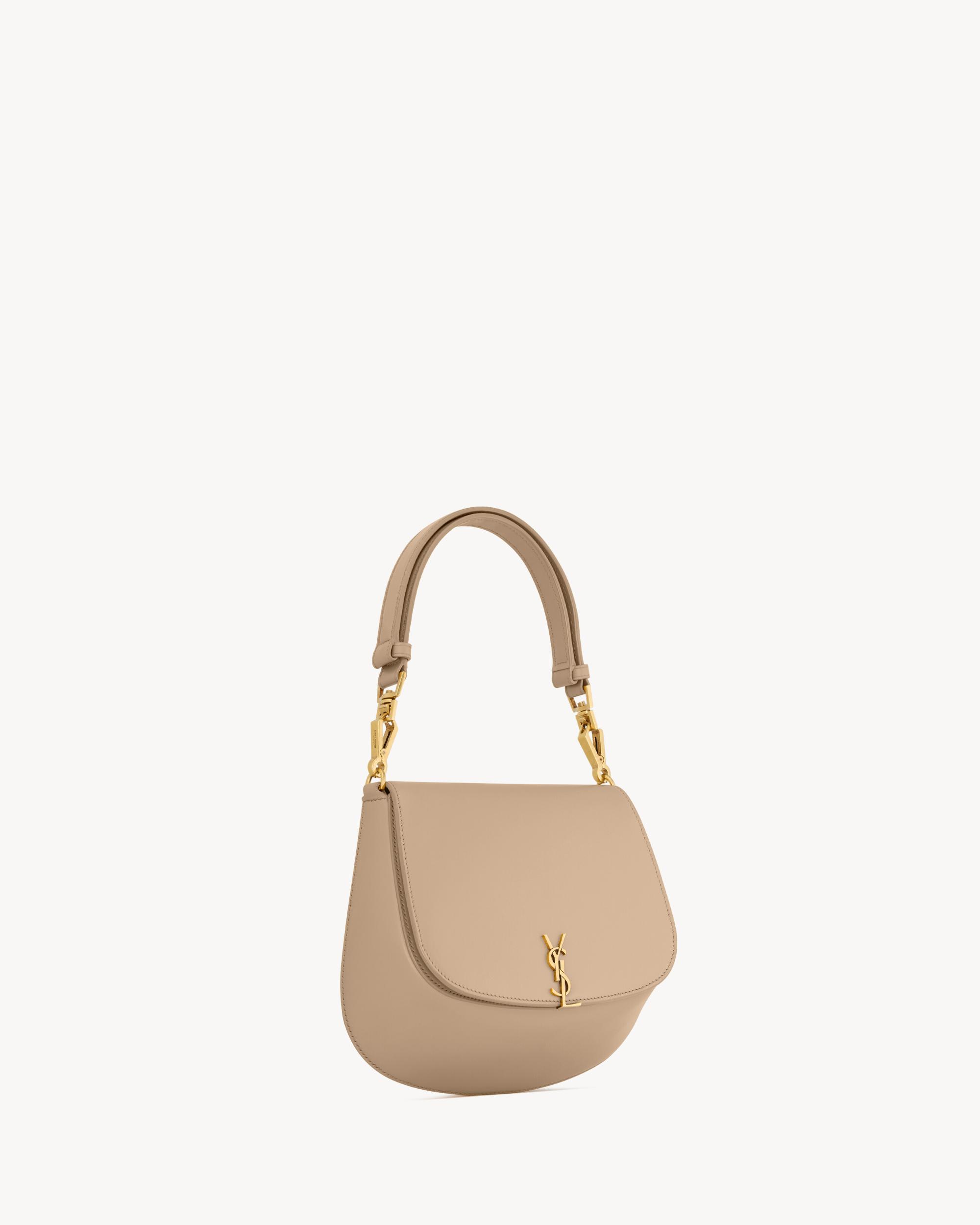 Mini VOLTAIRE TOP HANDLE bag in BOX SAINT LAURENT Product Image
