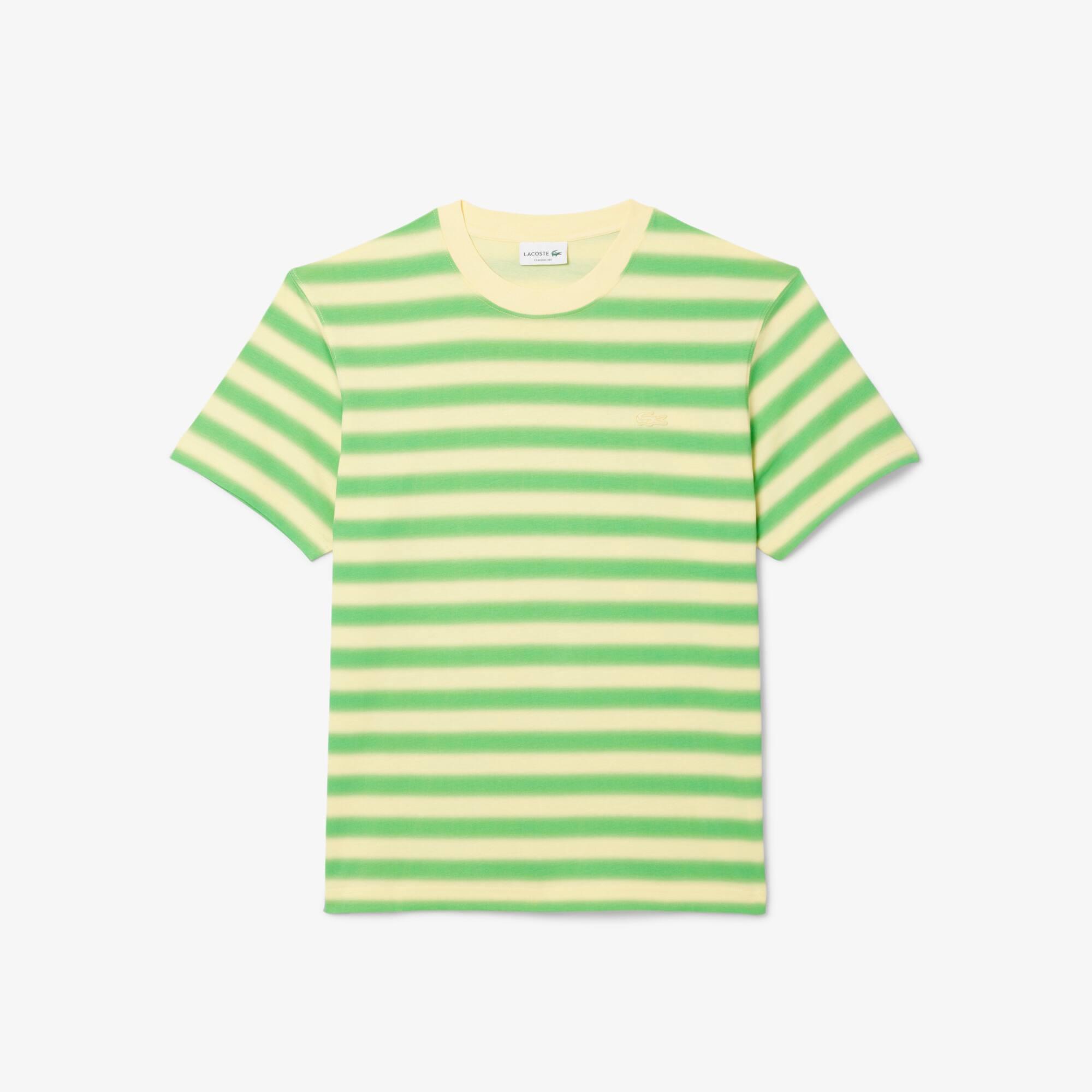 Stripe Print Jersey T-shirt Product Image