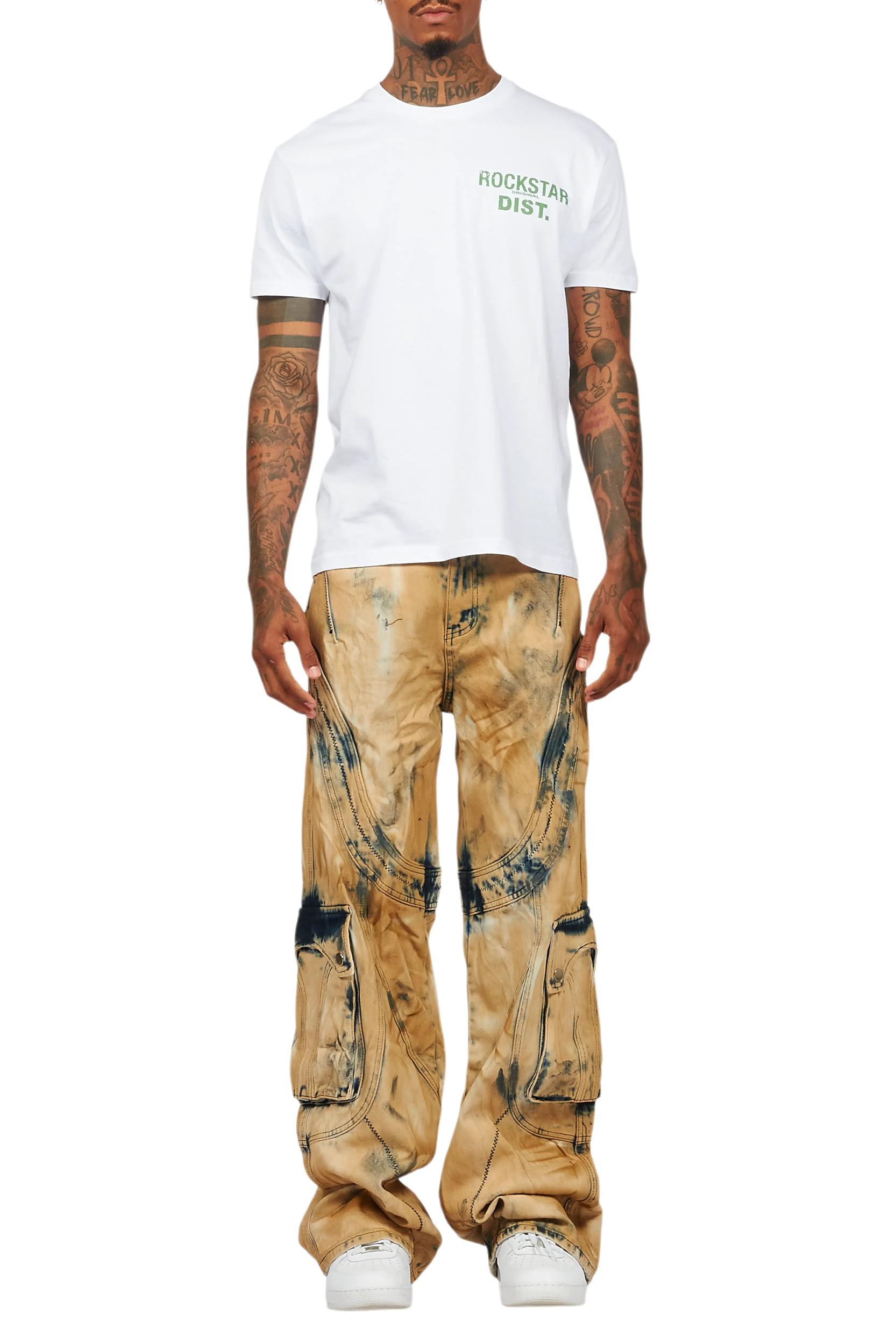 Denmot Blue Baggy Fit Jean Male Product Image