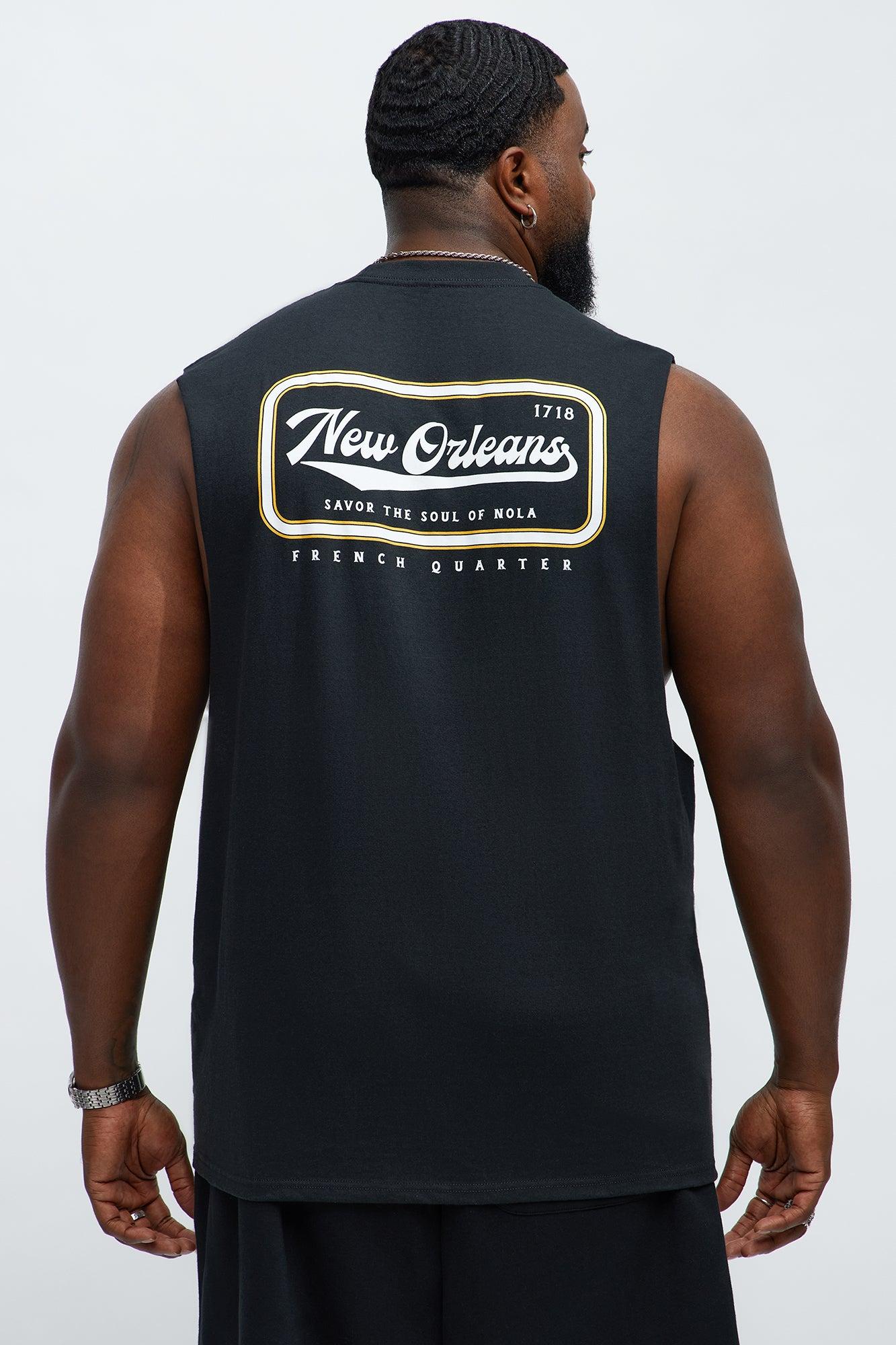 New Orleans Muscle Tee - Black Male Product Image