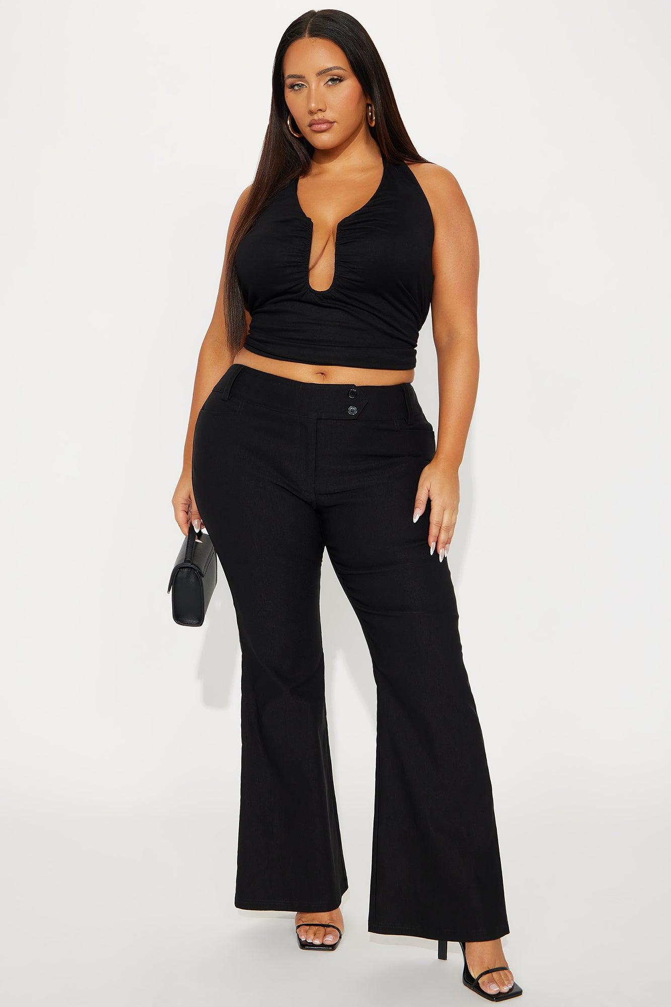 Rou Flare Pant - Black Product Image