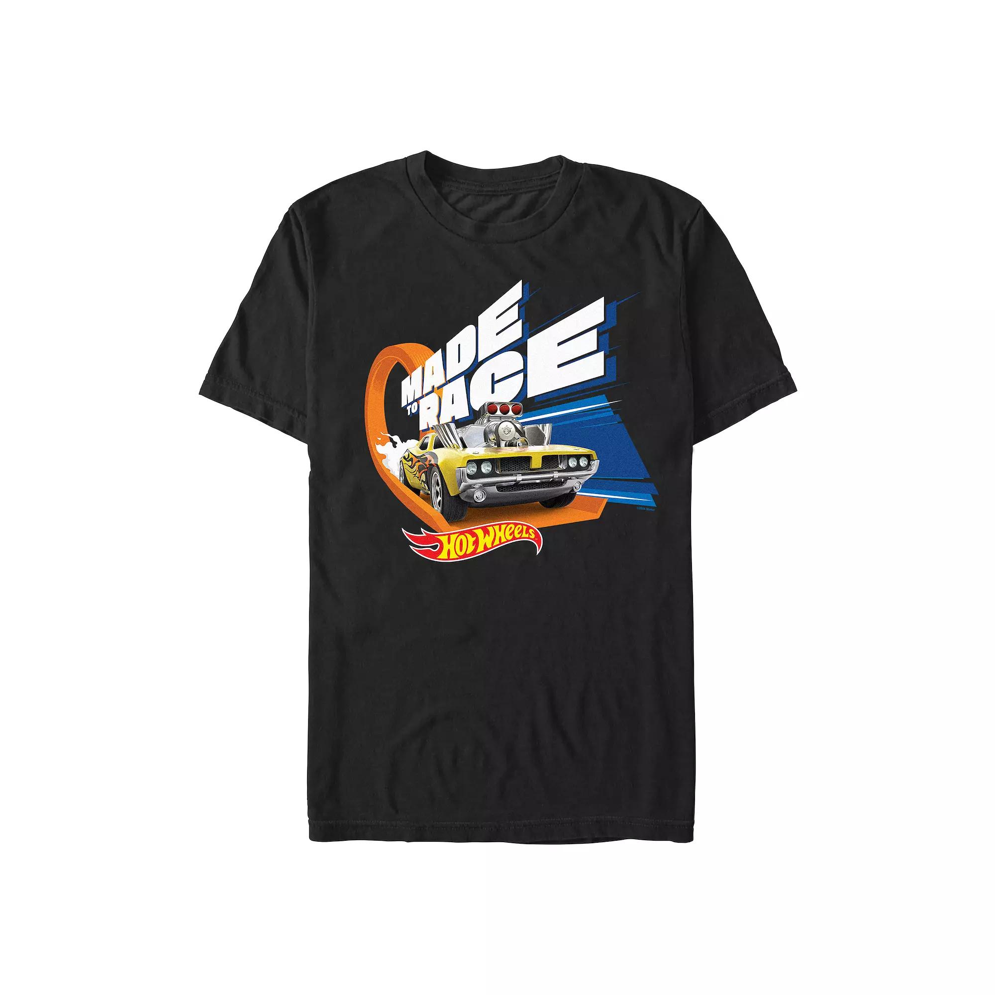 Men's Hot Wheels Mad To Race Graphic Tee,  Product Image