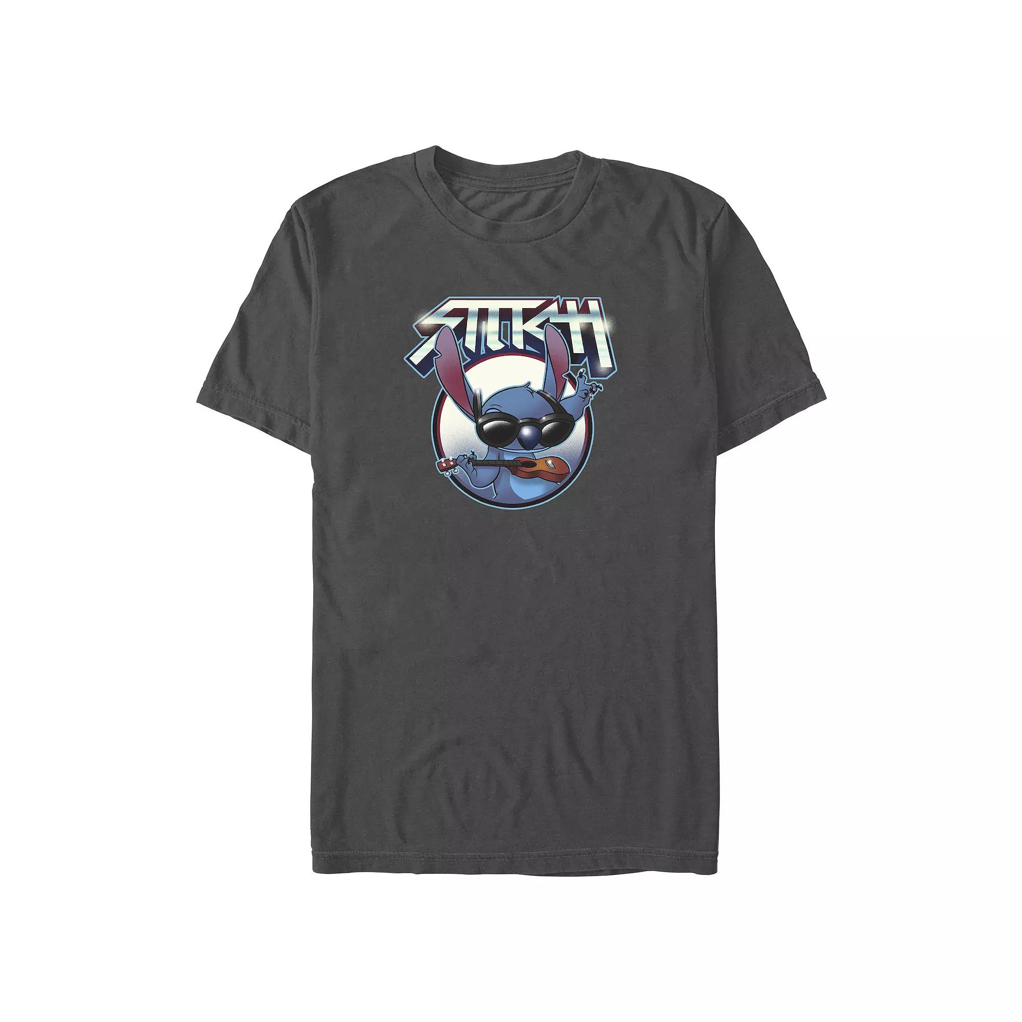 Disney's Lilo & Stitch Chrome Stitch Men's Graphic Tee,  Product Image