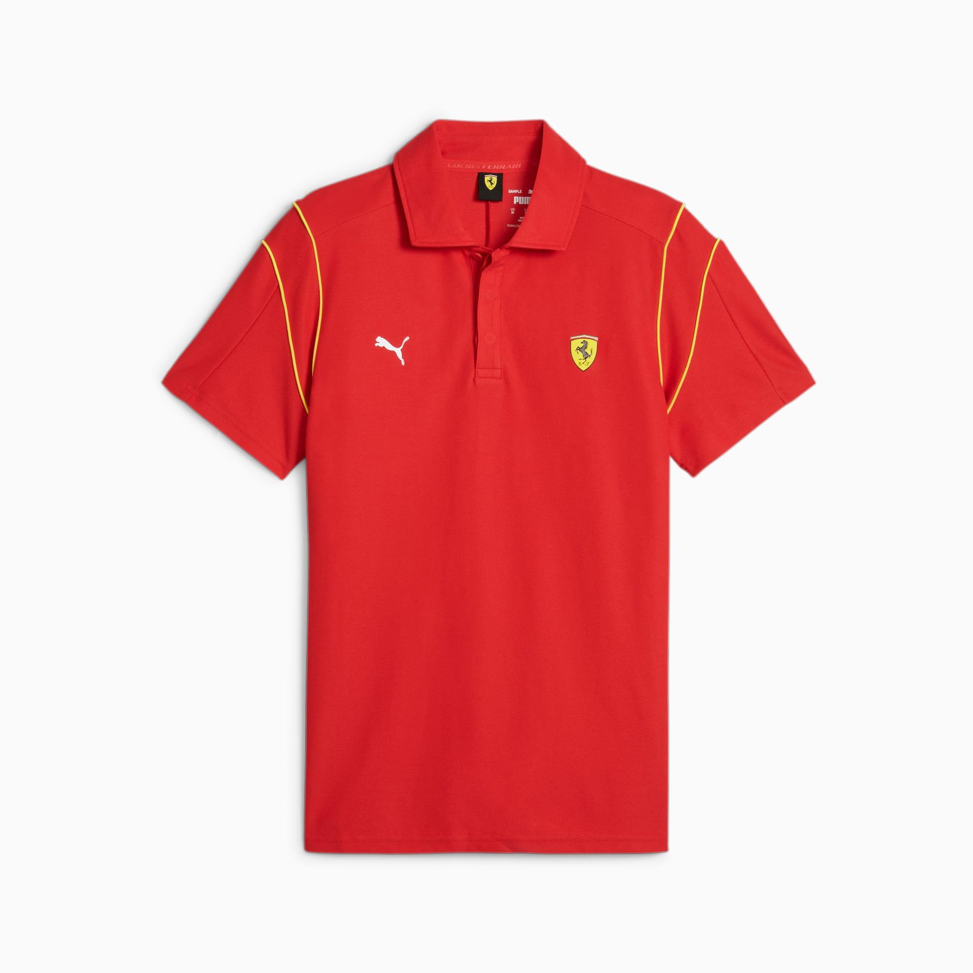 Scuderia Ferrari Race MT7 Men's Polo Product Image
