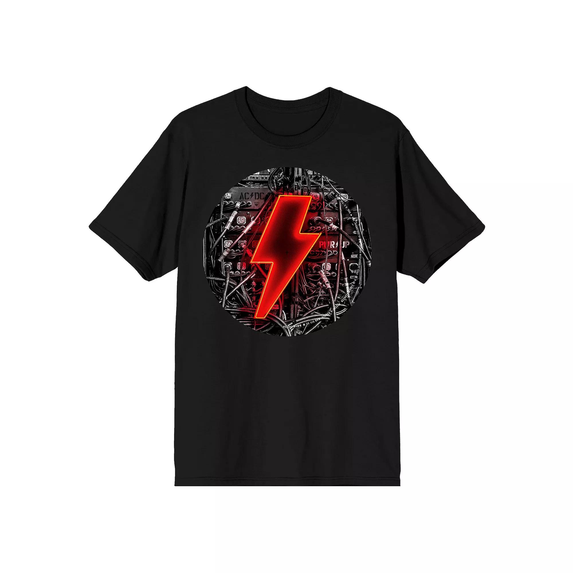 Men's AC/DC Red Power Logo Tee,  Product Image