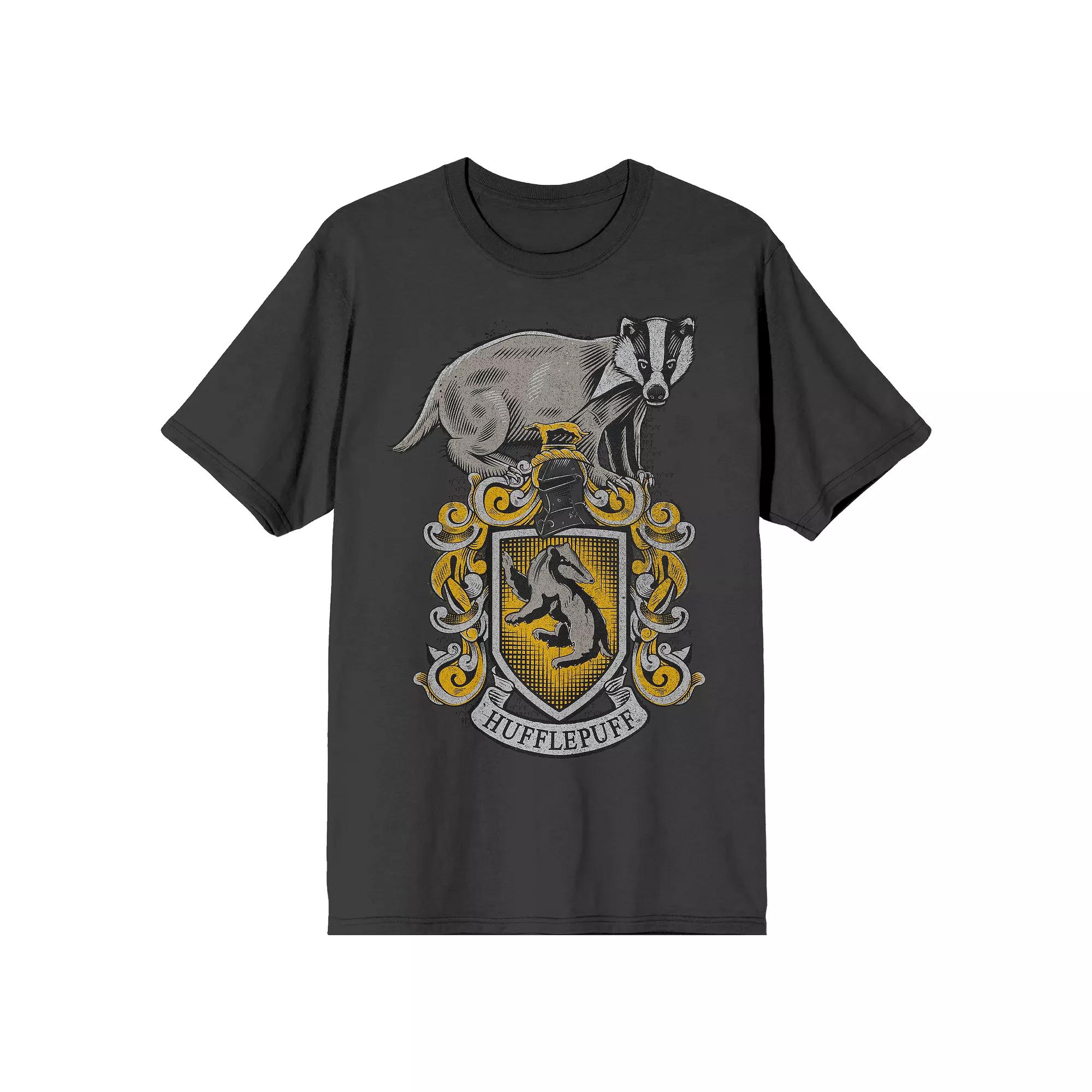 Men's Harry Potter Hufflepuff Tee, Size: XL, Black Product Image
