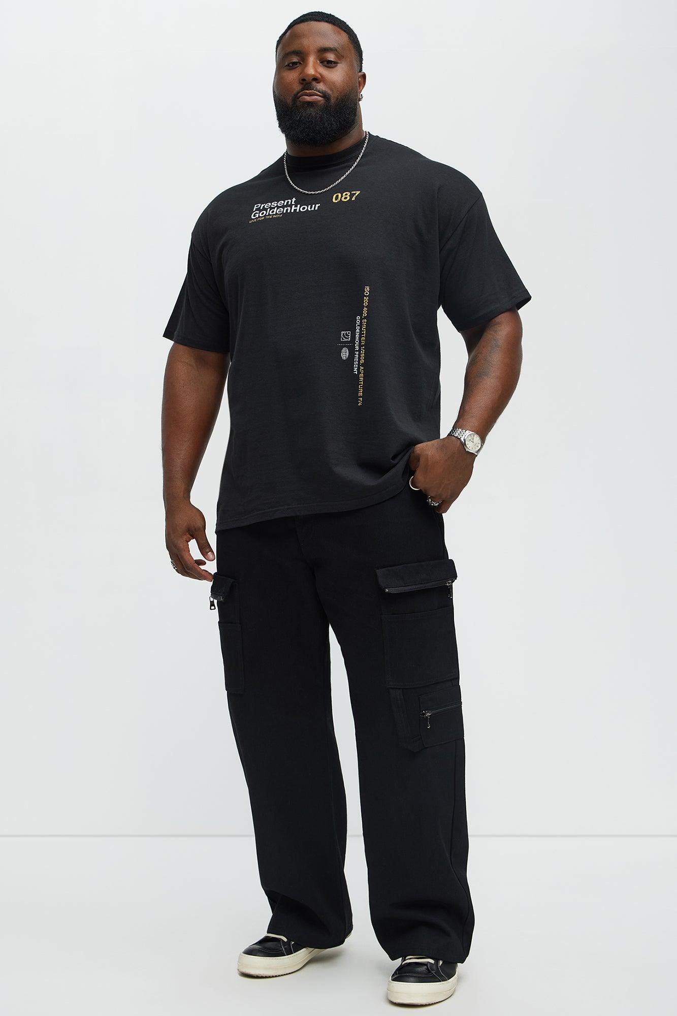 Present Golden Hour Short Sleeve Tee - Black Male Product Image