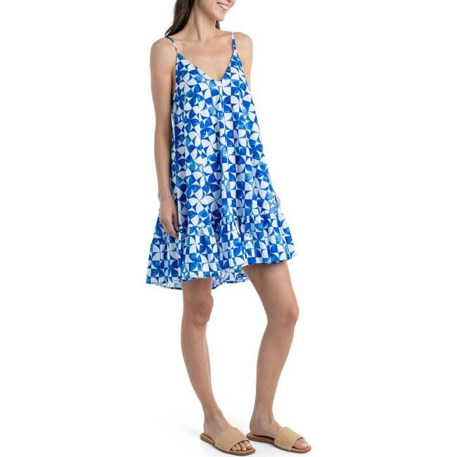 The Greece - Cotton Swing Dress Product Image