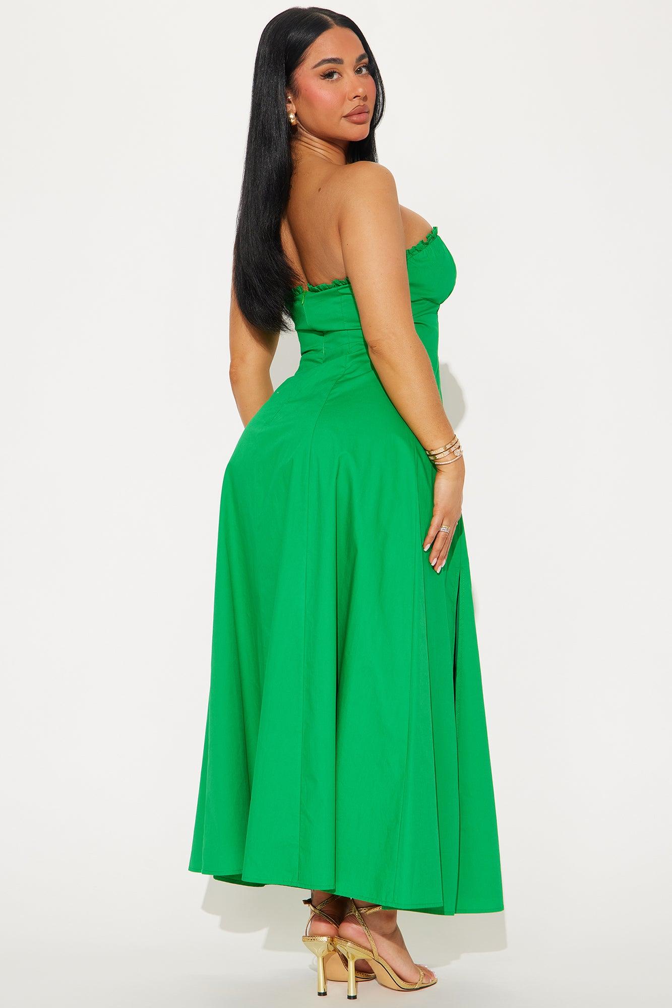 Lorena Maxi Dress - Green Product Image