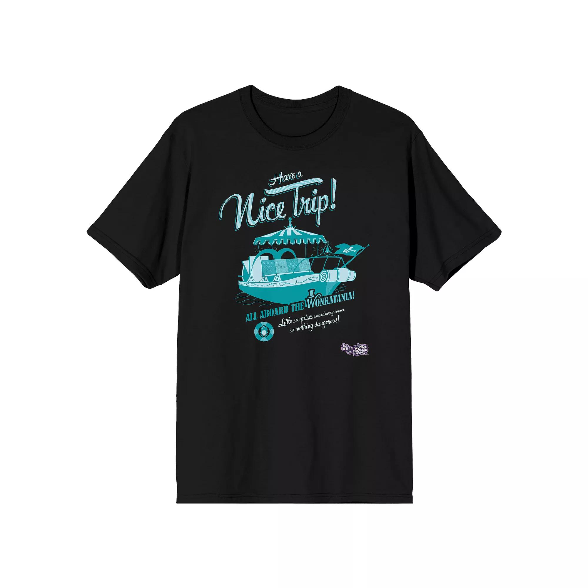 Men's Willy Wonka Nice Trip Tee,  Product Image