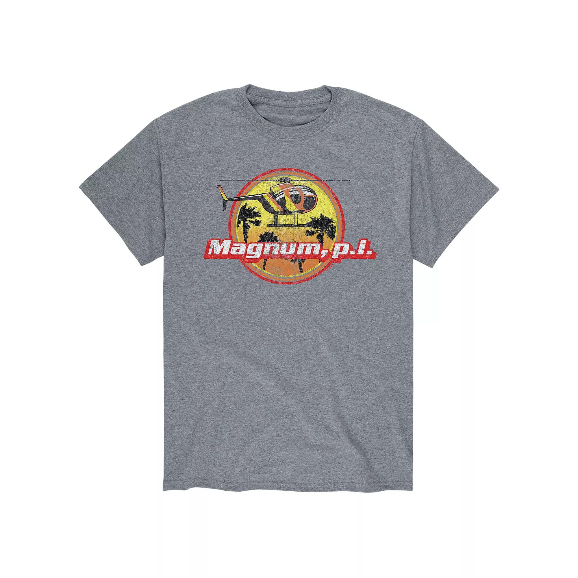 Men's Magnum PI Sky Tee,  Product Image