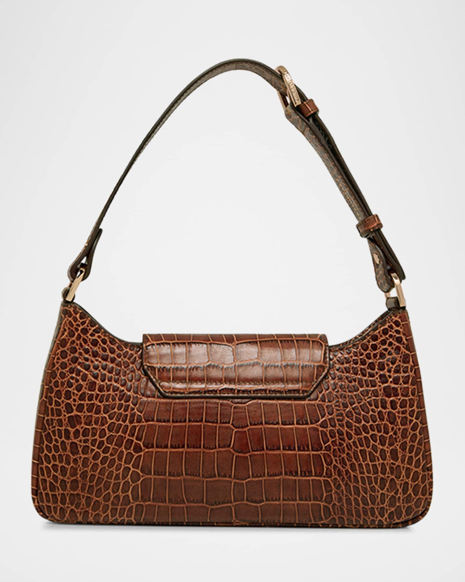 Multrees Omni Croc-Embossed Leather Shoulder Bag Product Image