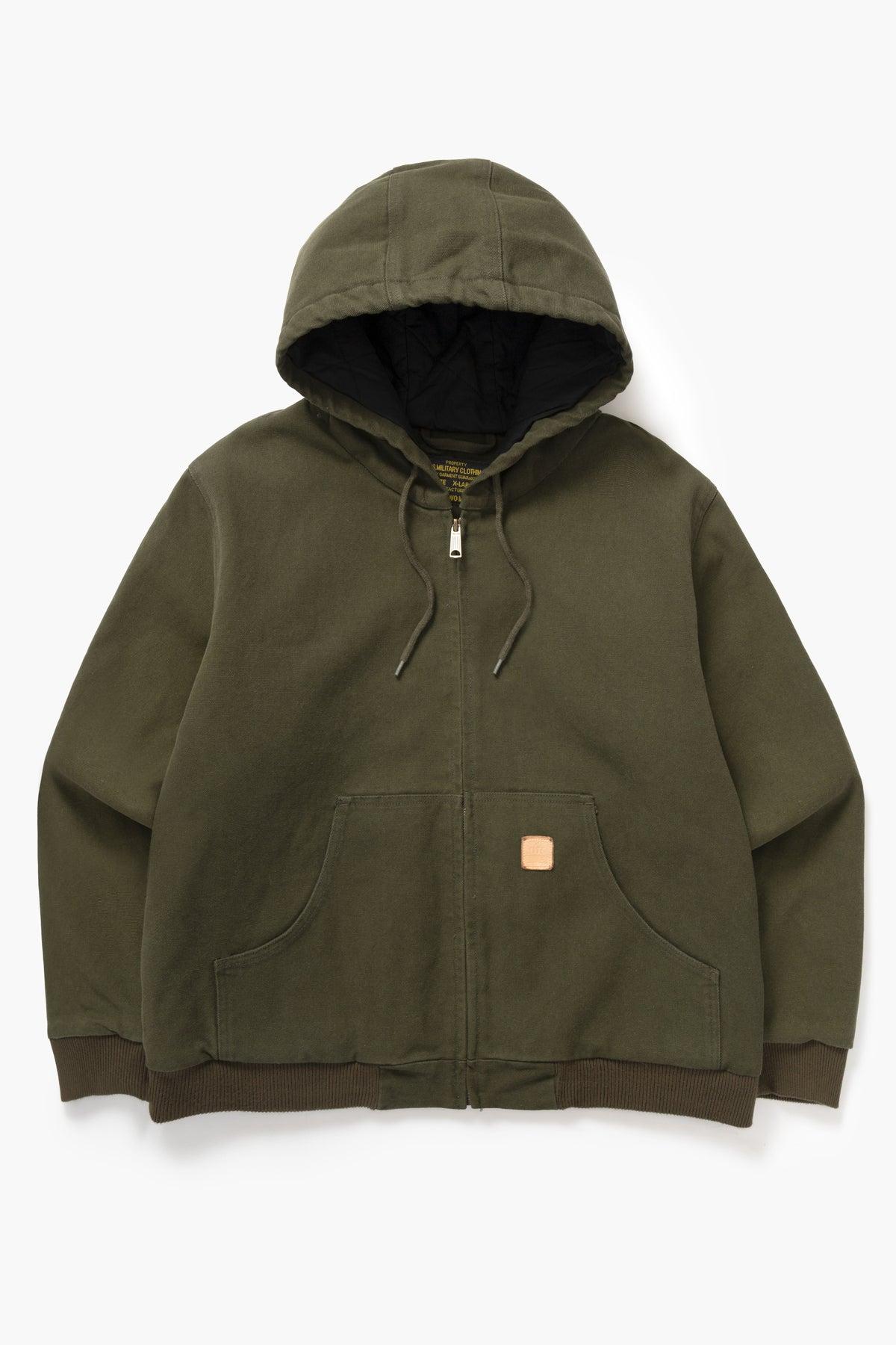 Okonkwo MFG - Canvas Hooded Jacket - Olive Product Image
