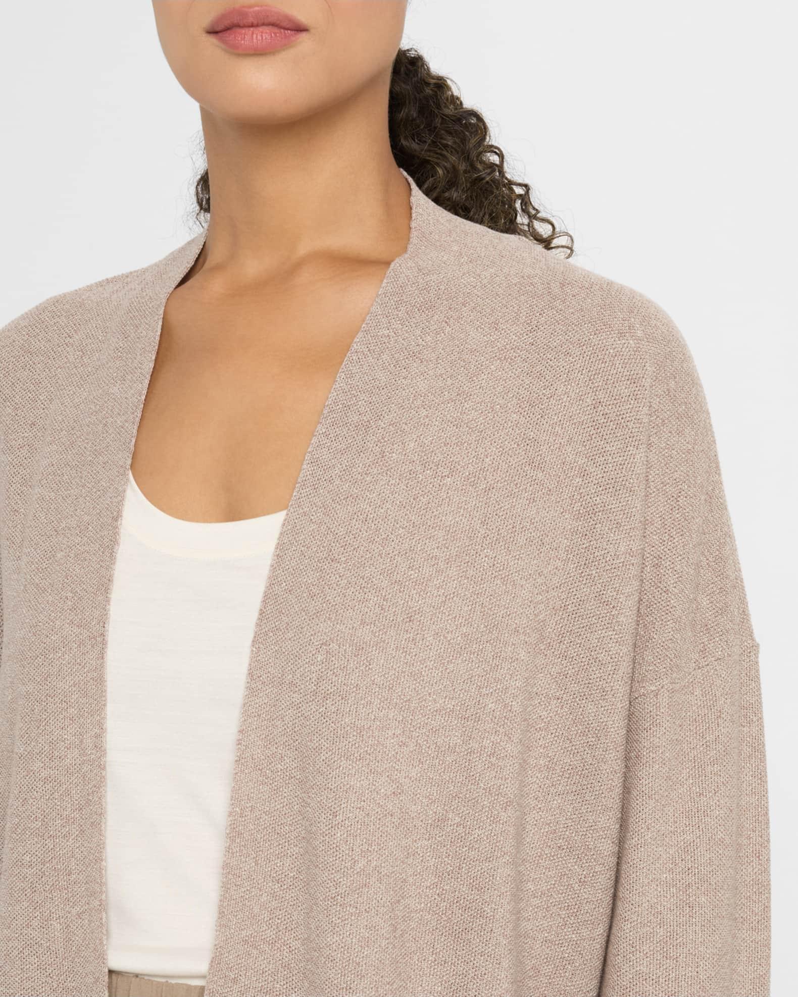 Open Organic Linen-Cotton Cardigan Product Image