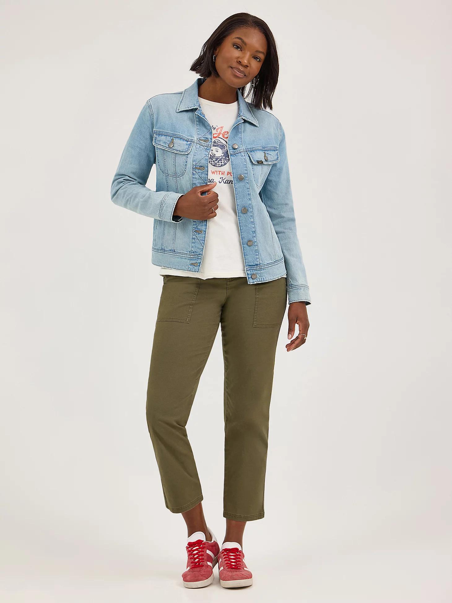 Women’s Legendary Regular Fit | Denim Jacket | Lee® Product Image