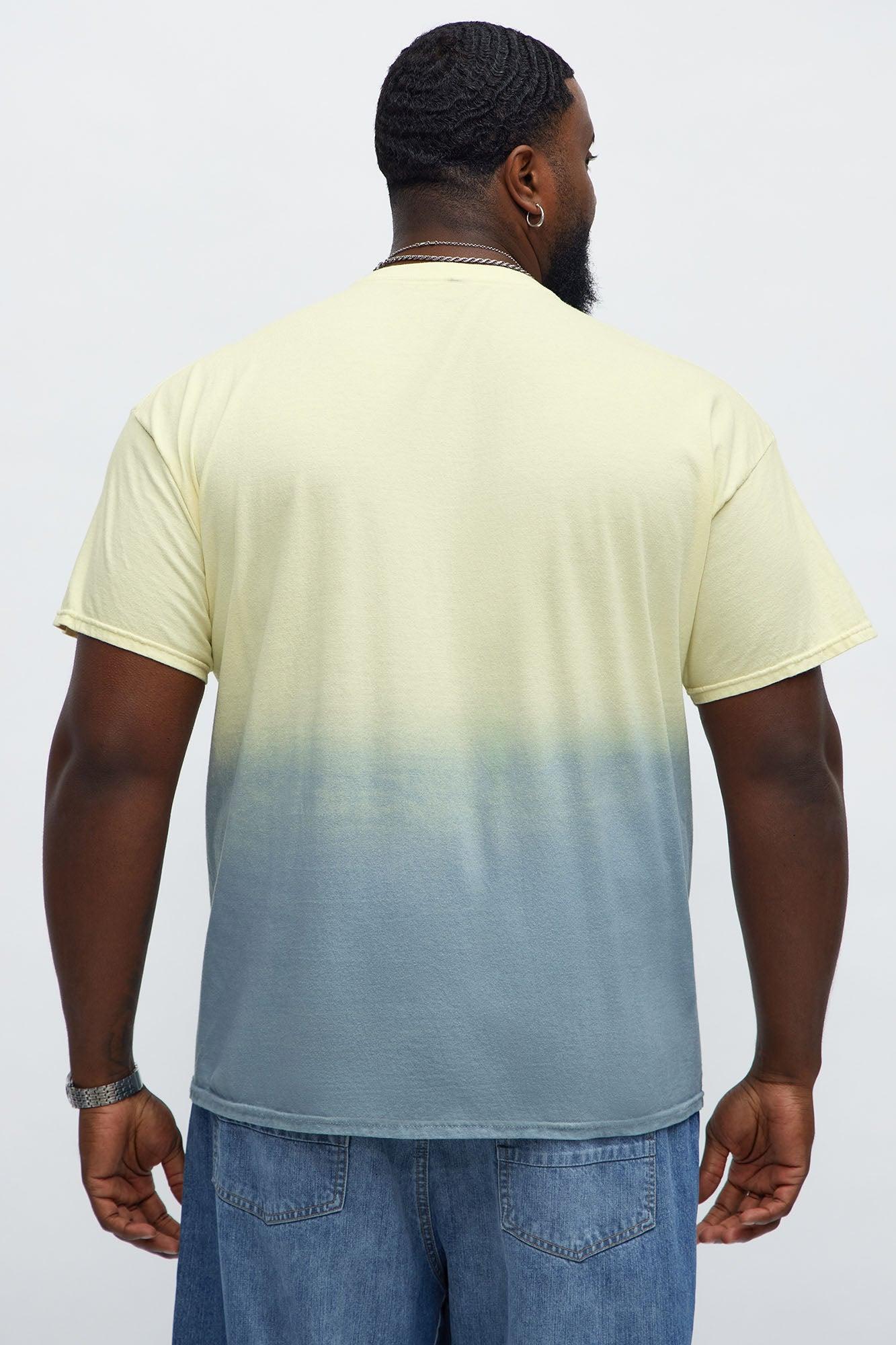 Ombre Wash Tee - Yellow/combo Male Product Image