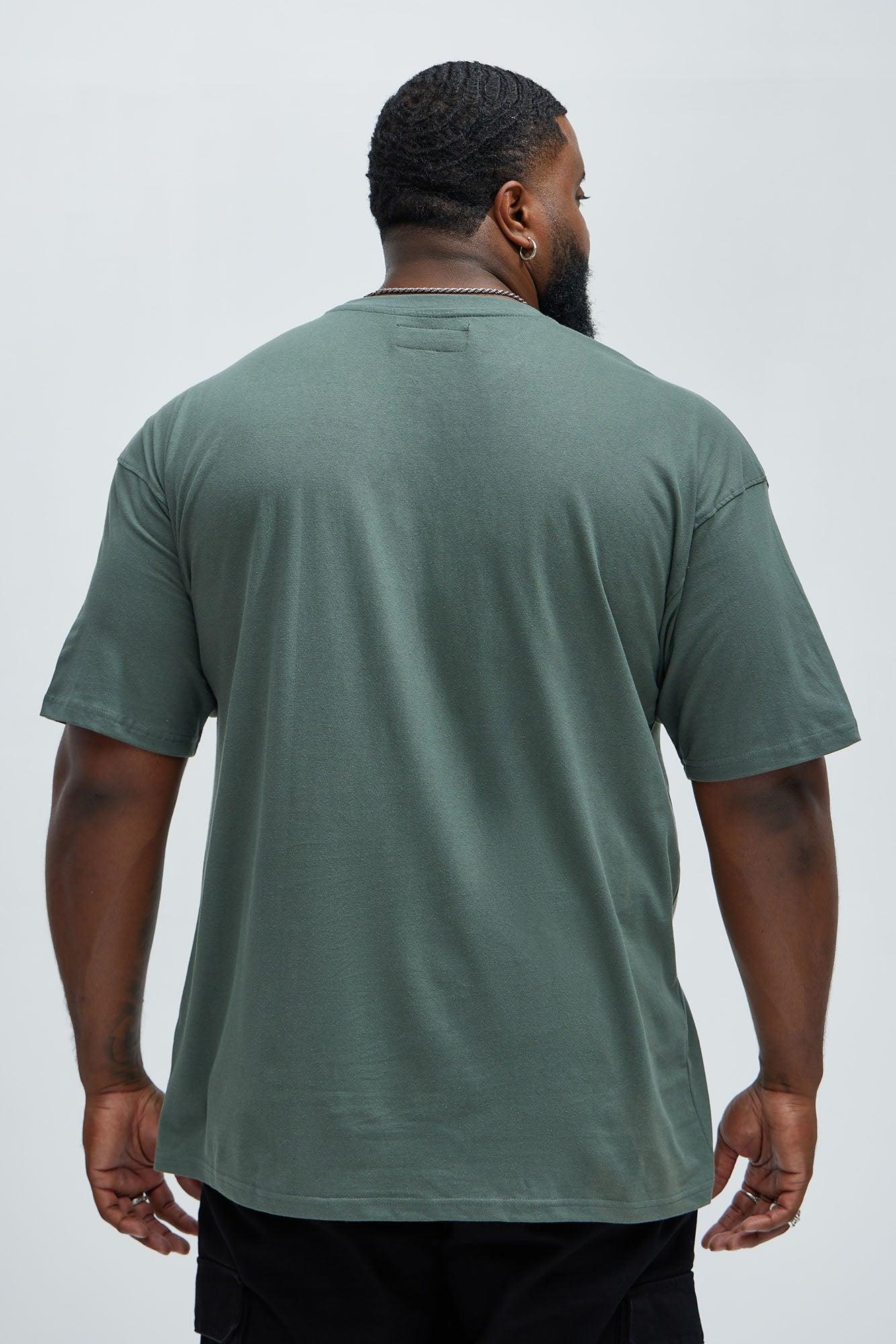 Anti-Social Short Sleeve Tee - Olive Product Image