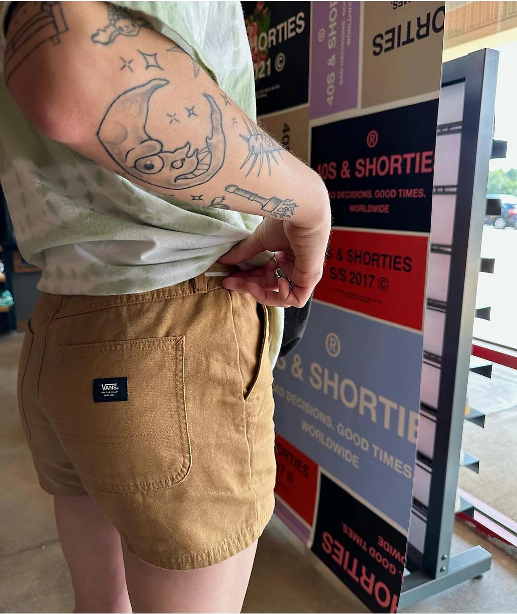 Vans Ground Brown Work Shorts Product Image