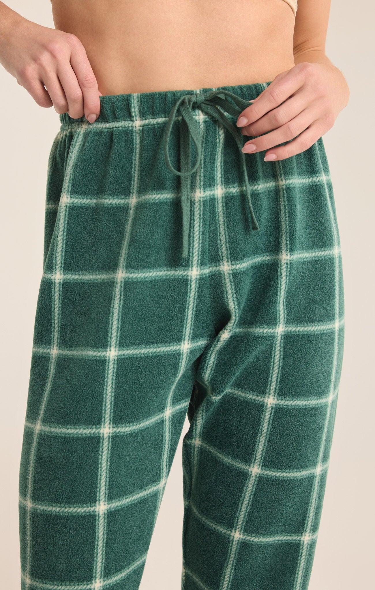 Z Supply Plaid Jogger Product Image