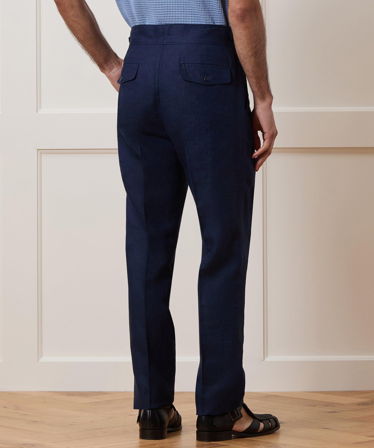 Irish Linen Gurkha Trouser Product Image