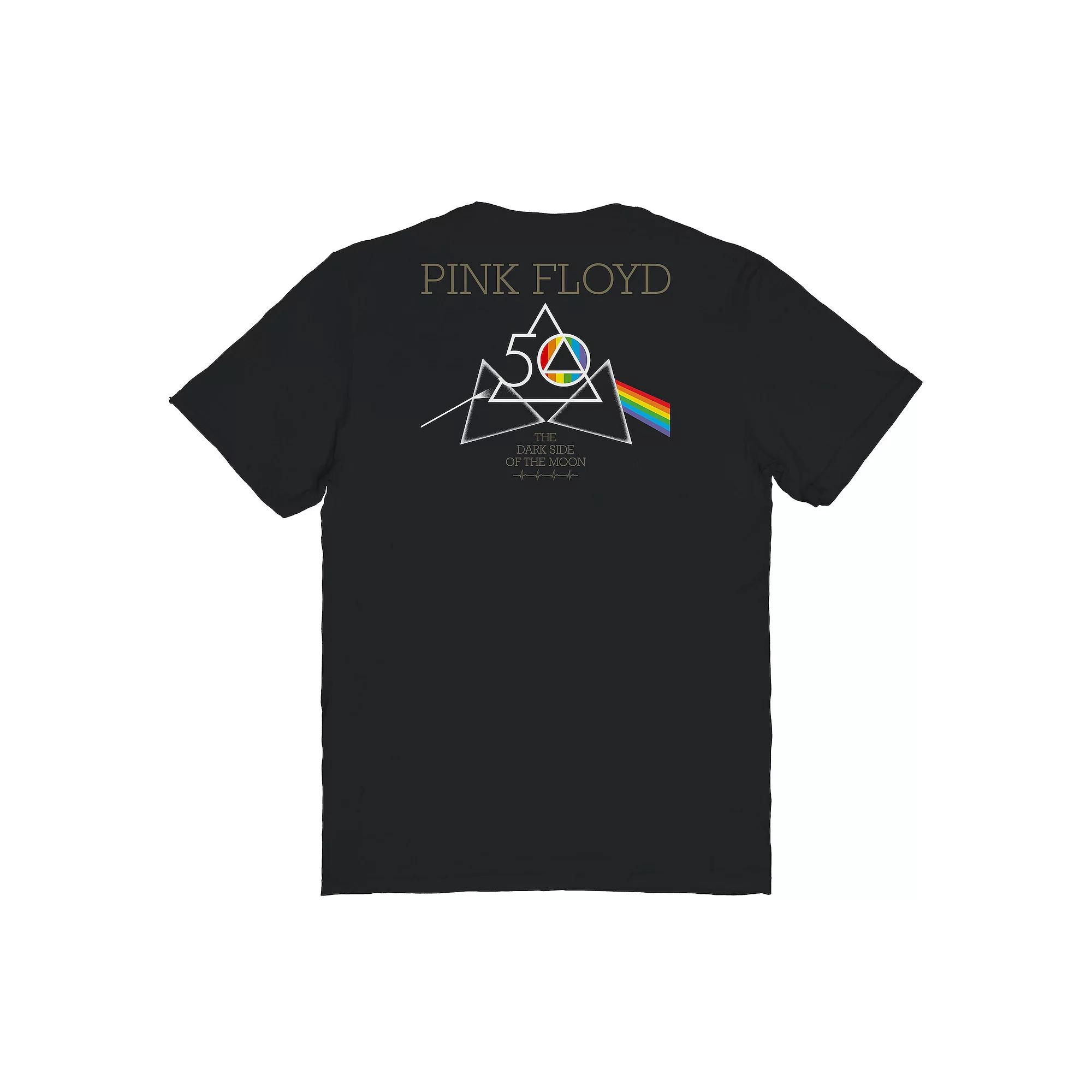 Men's Pink Floyd Multi Prisms Graphic Tee, Size: Small, Black Product Image