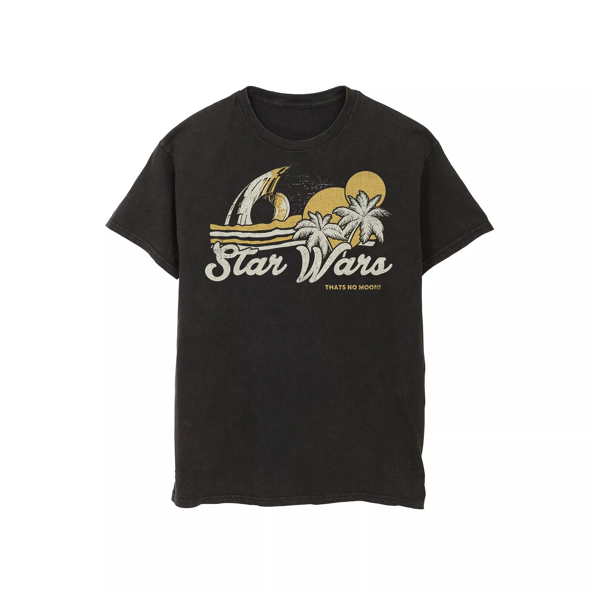 Mens Star Wars Thats No Moon Poster Tee Product Image