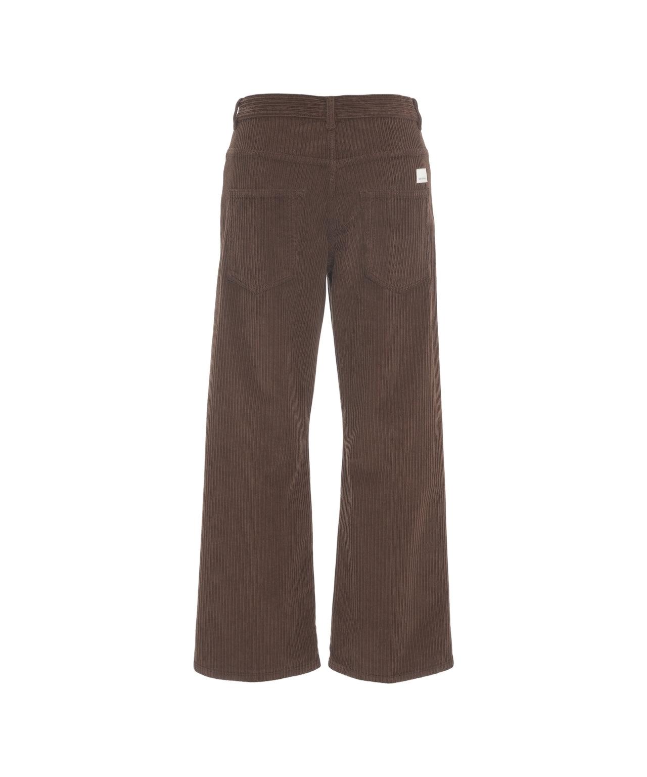 Wide leg cord pants Product Image