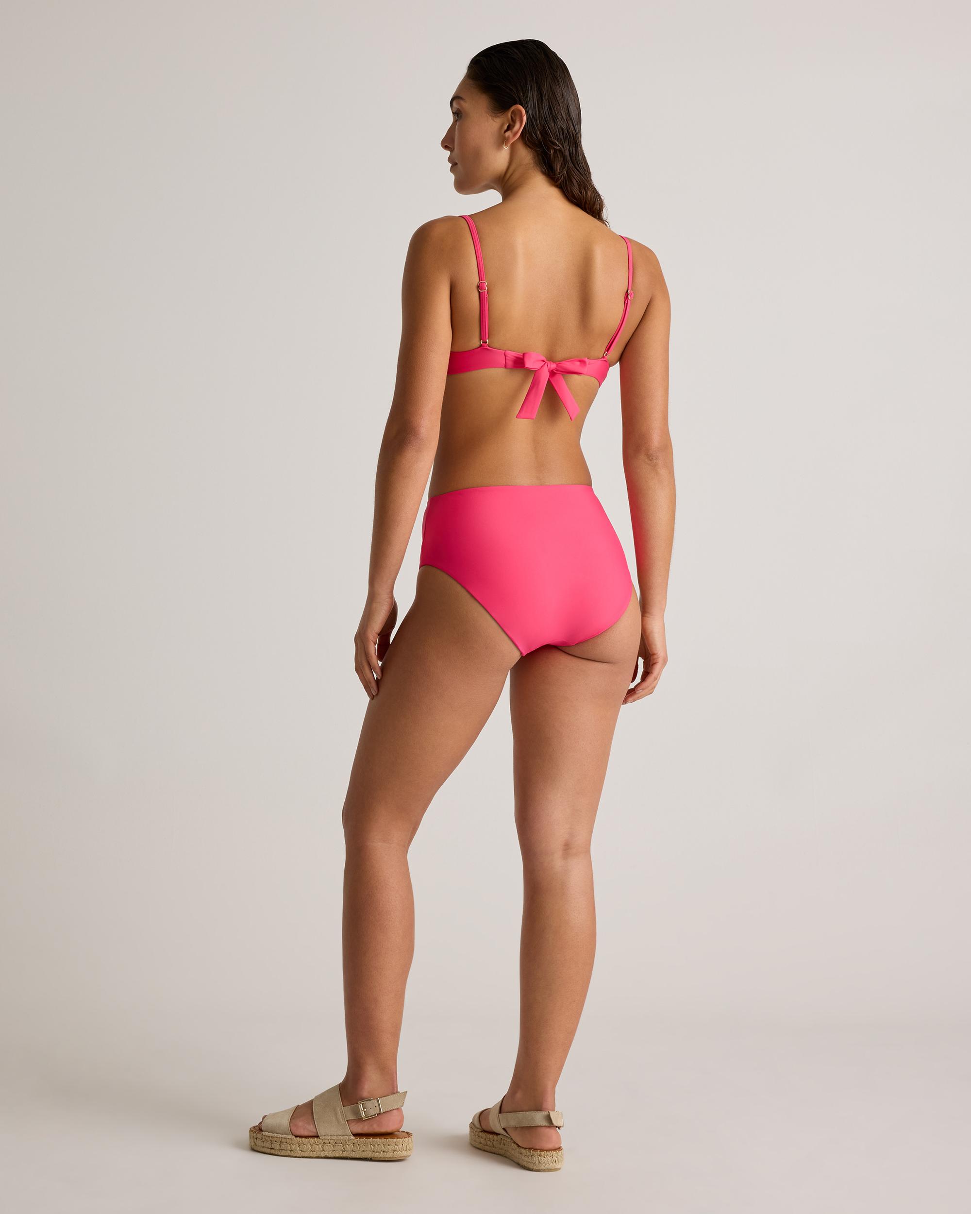 Quince | Women's Italian Demi Bikini Top 78% Recycled Polyamide, 22% Spandex Product Image