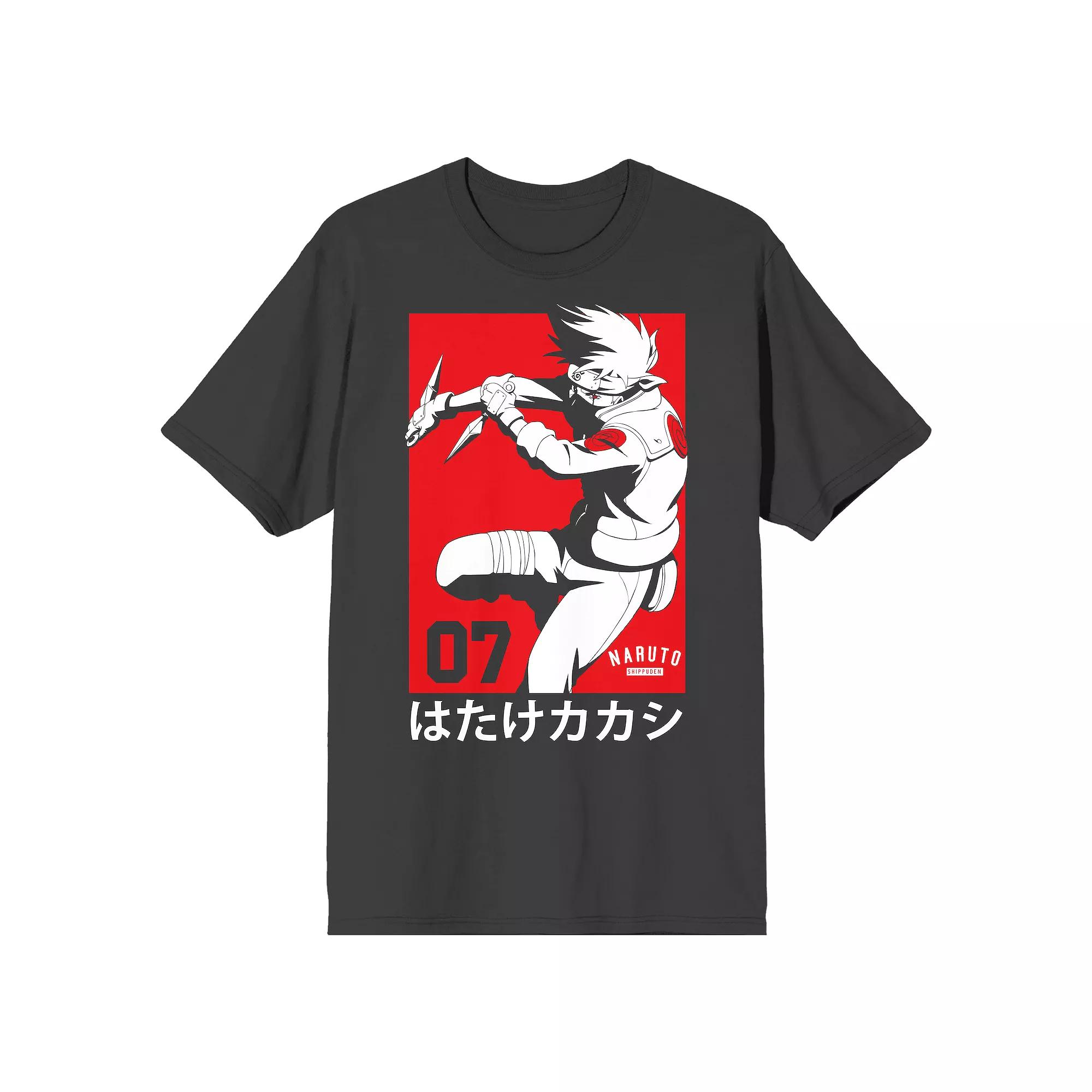 Men's Naruto Kakashi Team 07 Anime Tee,  Product Image