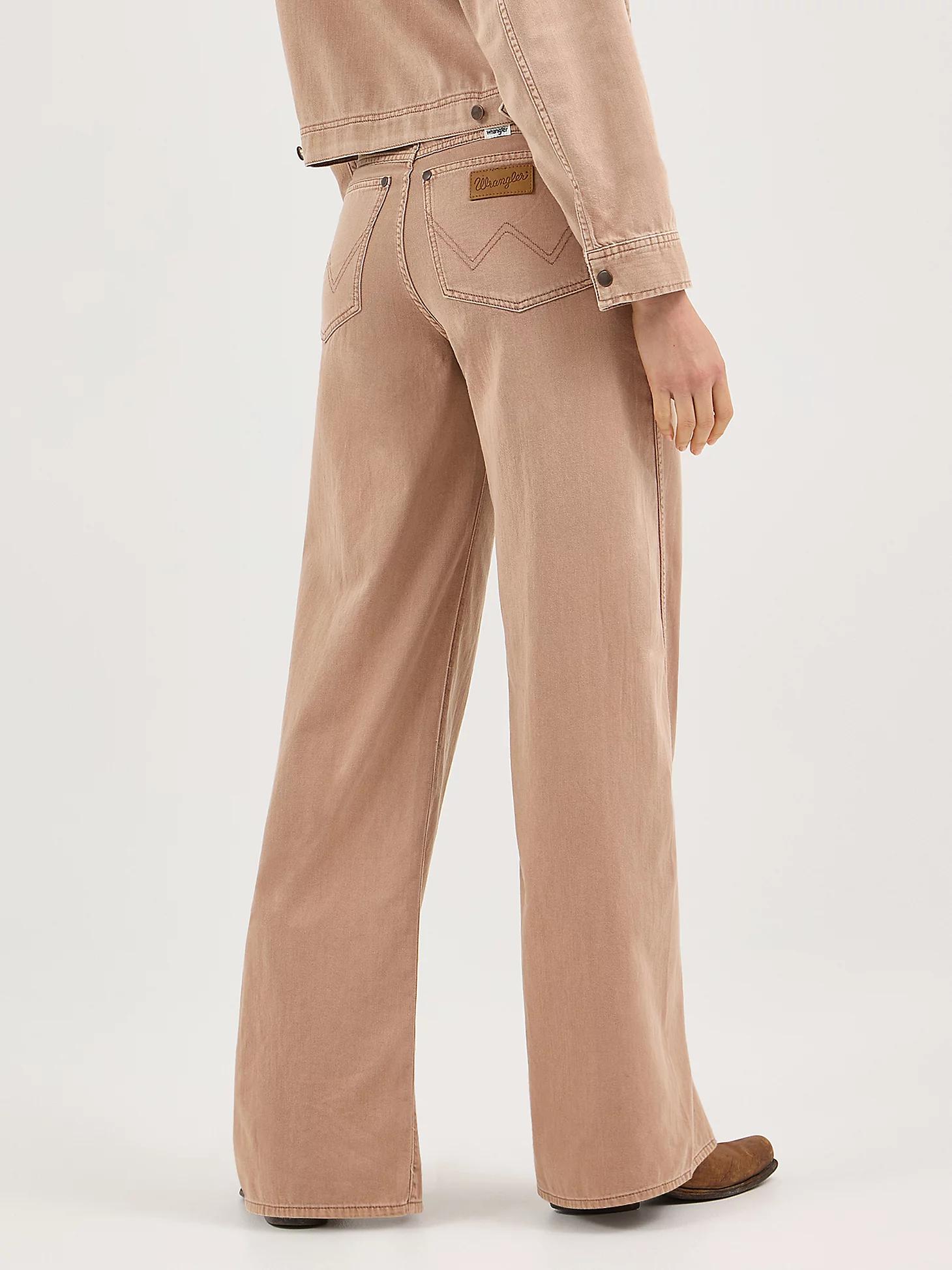 Women's Loose Spat Jean in Green Wash Product Image