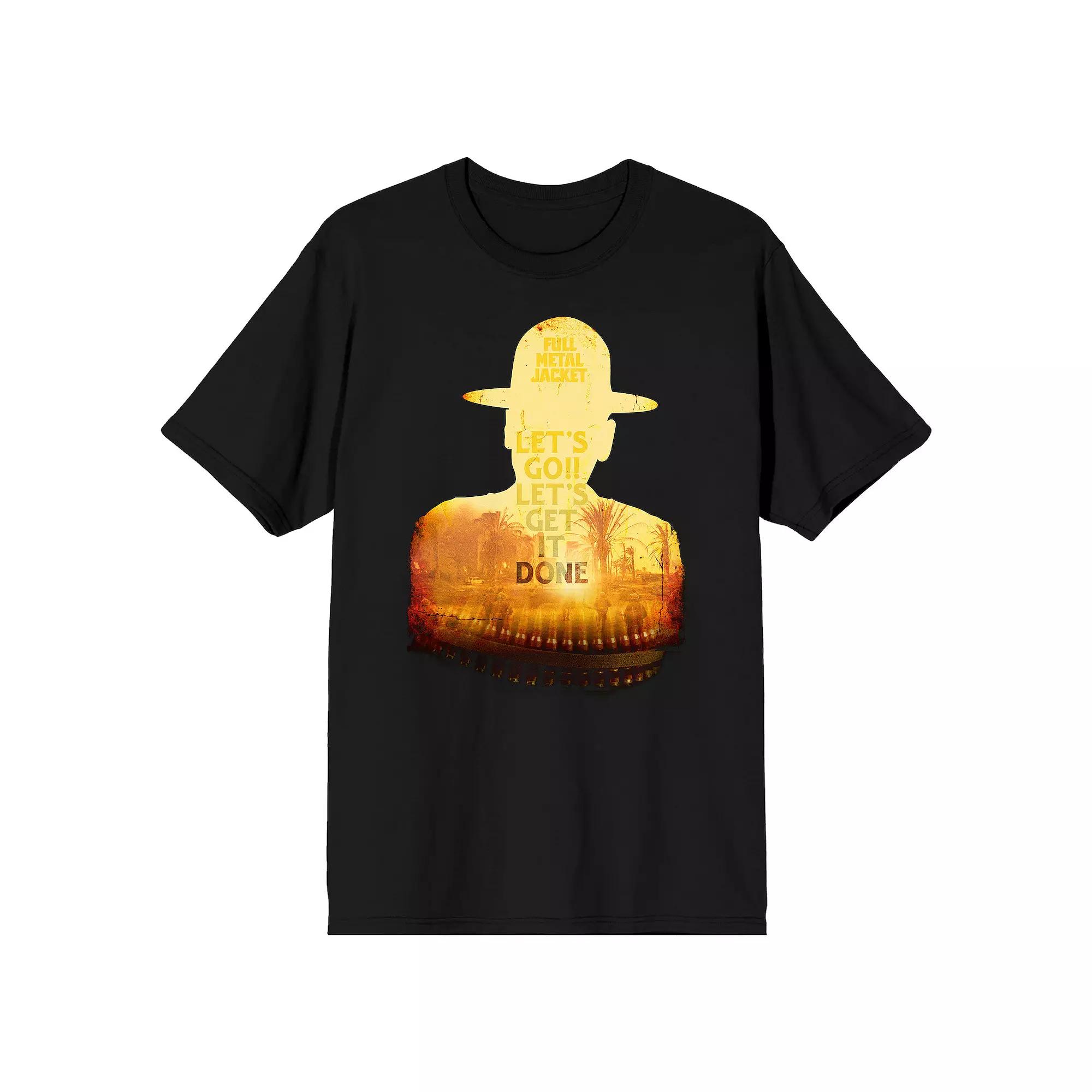 Men's Full Metal Jacket Ombre Drill Sergeant Graphic Tee,  Product Image